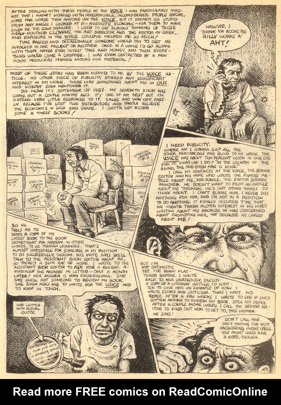 Read online American Splendor (1976) comic -  Issue #8 - 34