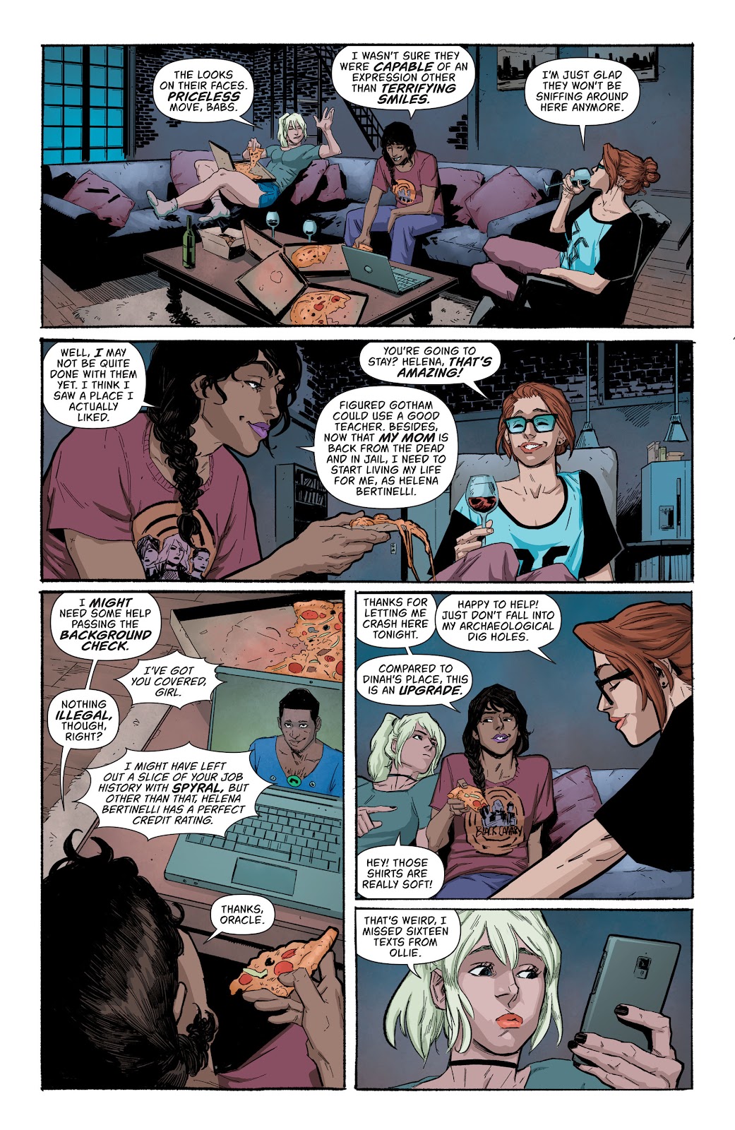 Batgirl and the Birds of Prey issue 7 - Page 21