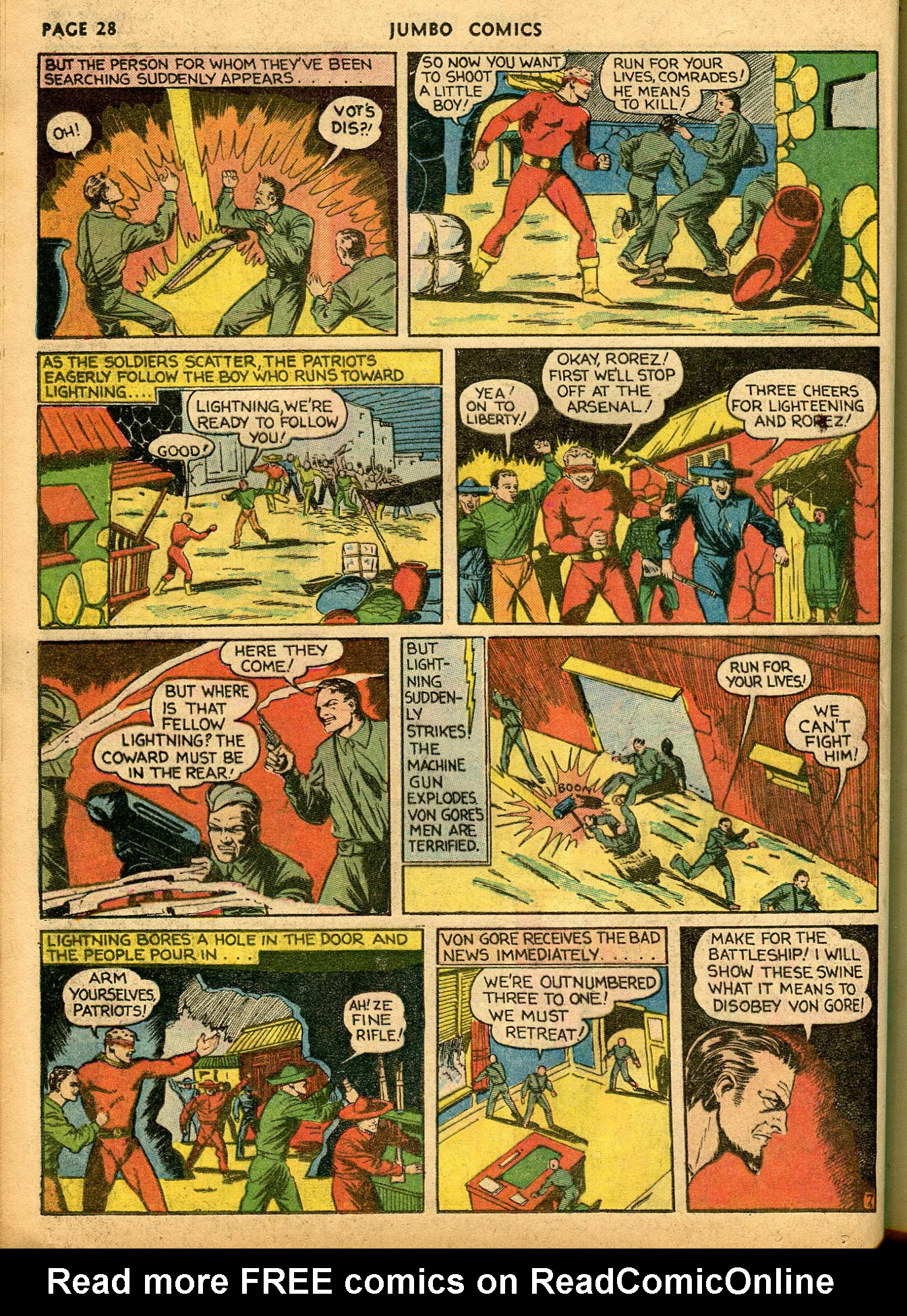 Read online Jumbo Comics comic -  Issue #21 - 30