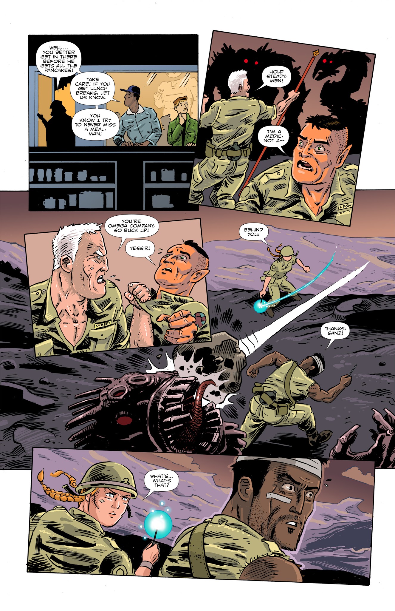 Read online Amelia Cole and the Hidden War comic -  Issue # TPB - 43