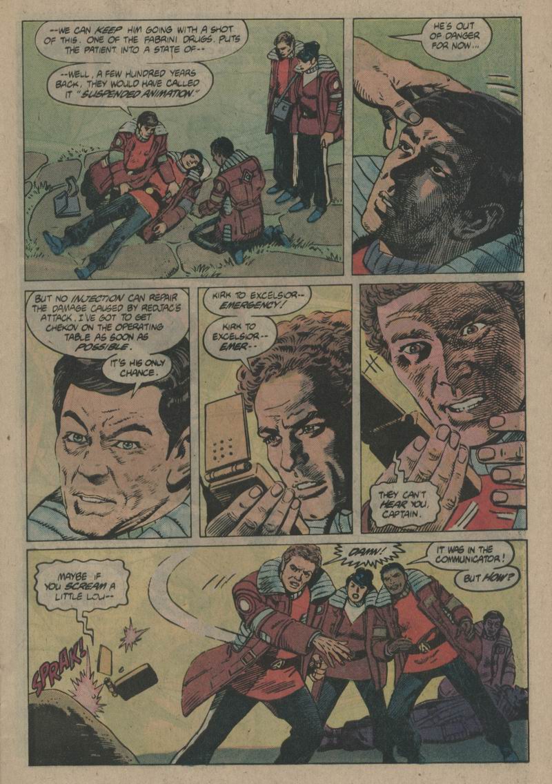 Read online Star Trek (1984) comic -  Issue #23 - 6