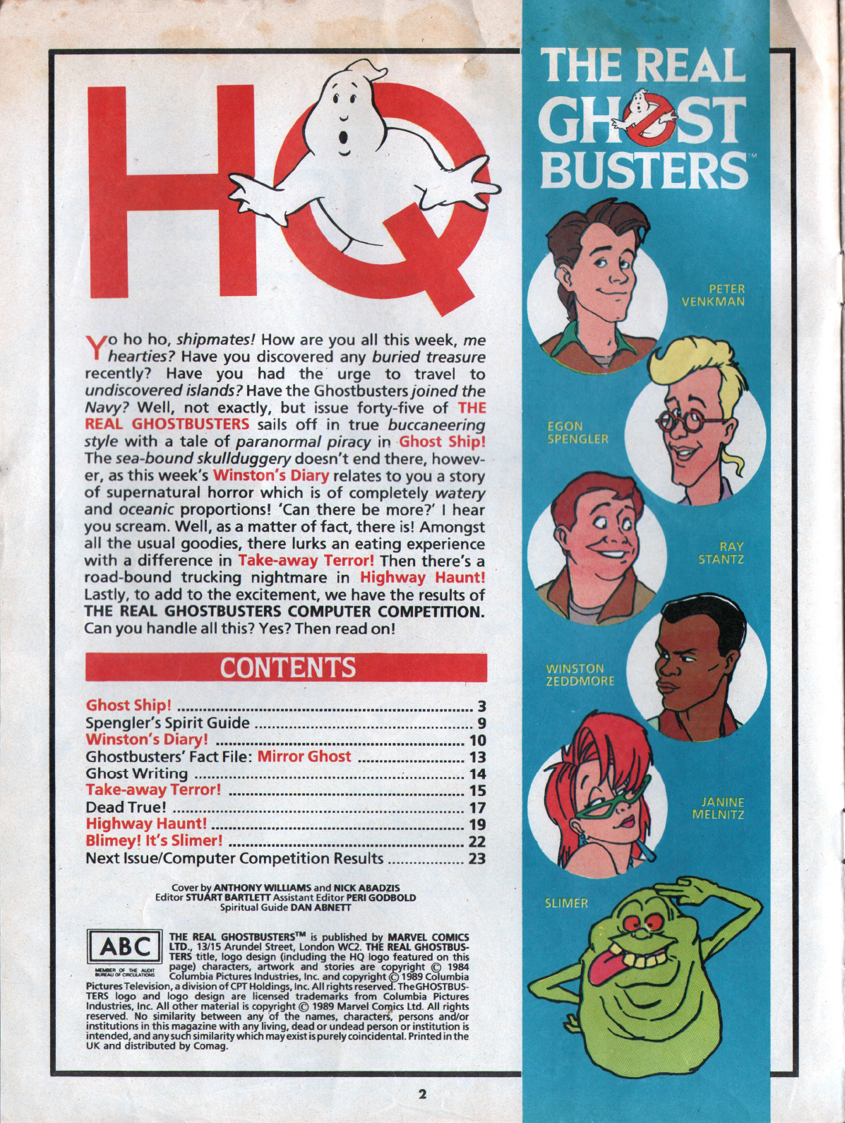 Read online The Real Ghostbusters comic -  Issue #55 - 2