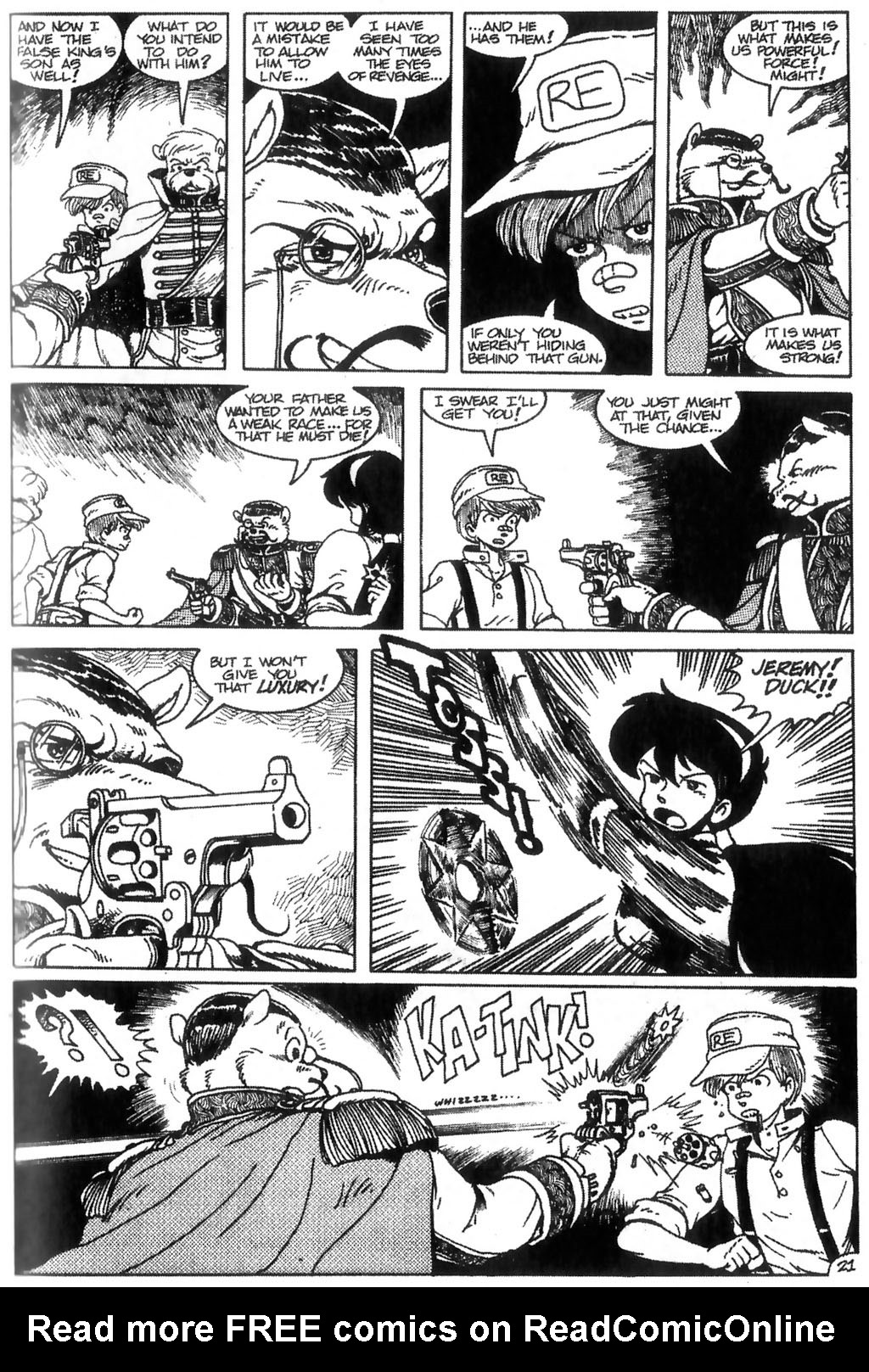 Read online Ninja High School (1986) comic -  Issue #15 - 22