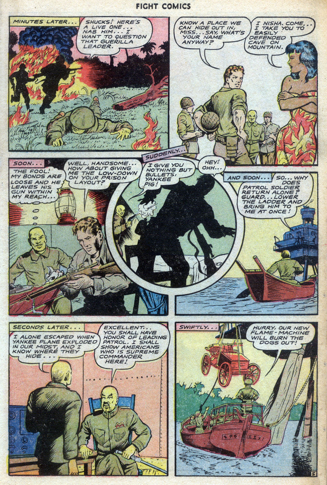 Read online Fight Comics comic -  Issue #44 - 17