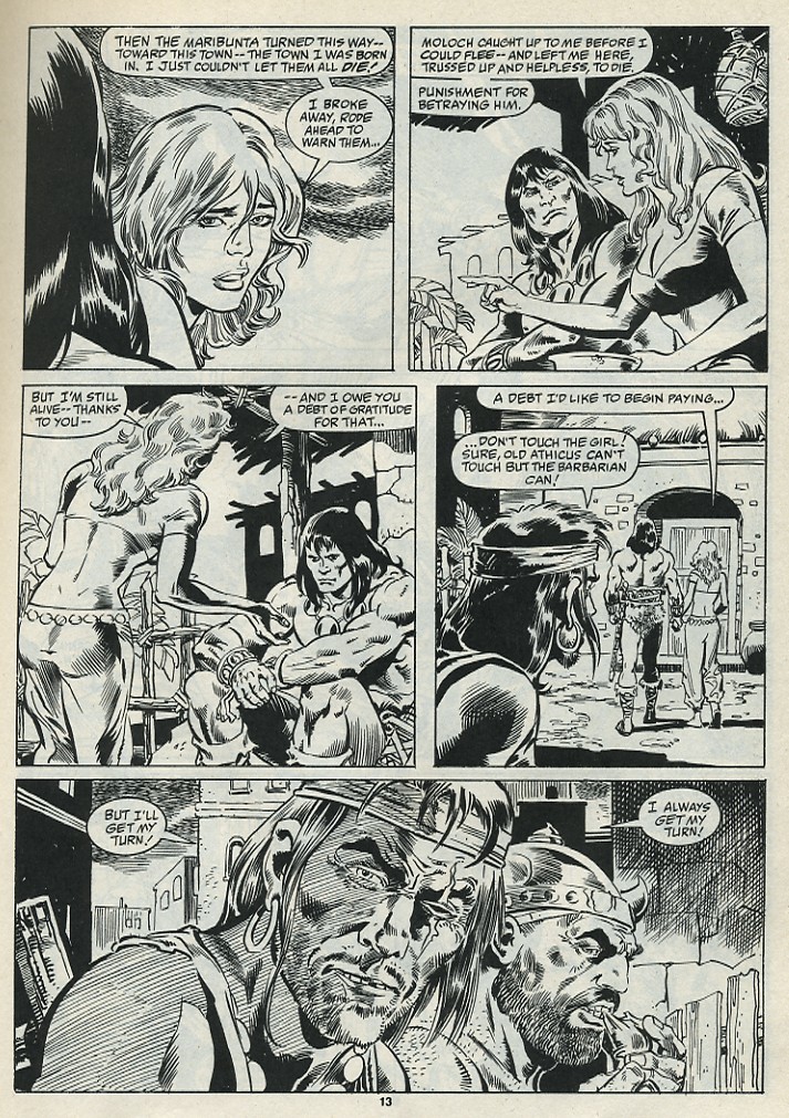 The Savage Sword Of Conan issue 182 - Page 15