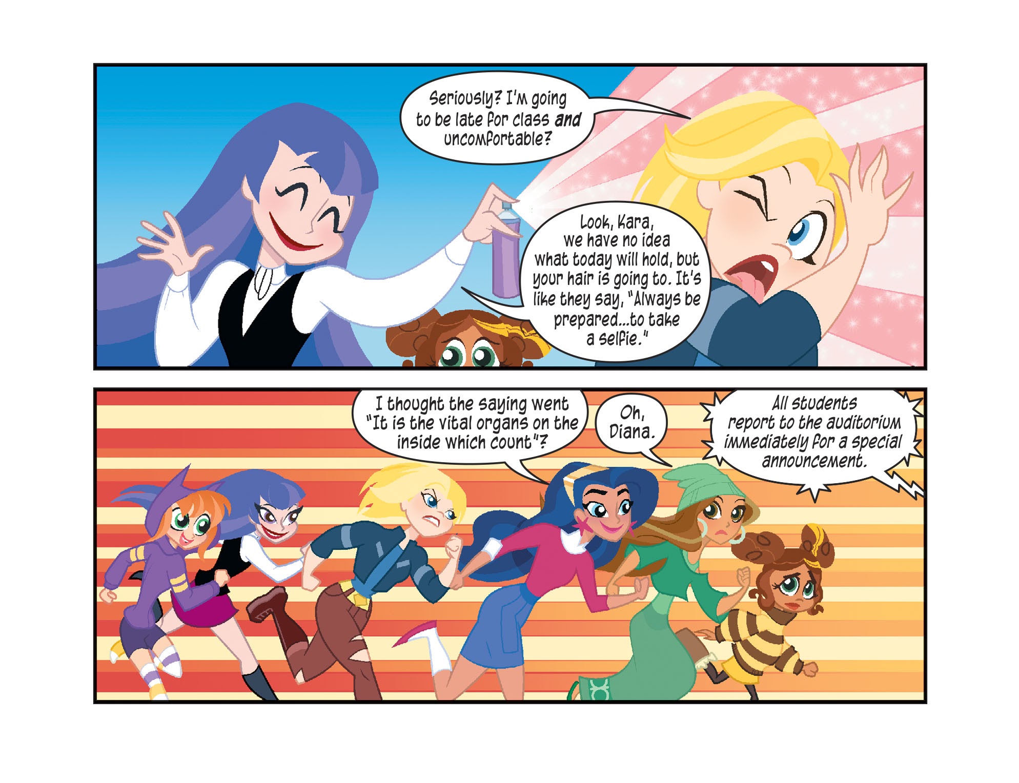 Read online DC Super Hero Girls: Weird Science comic -  Issue #1 - 11