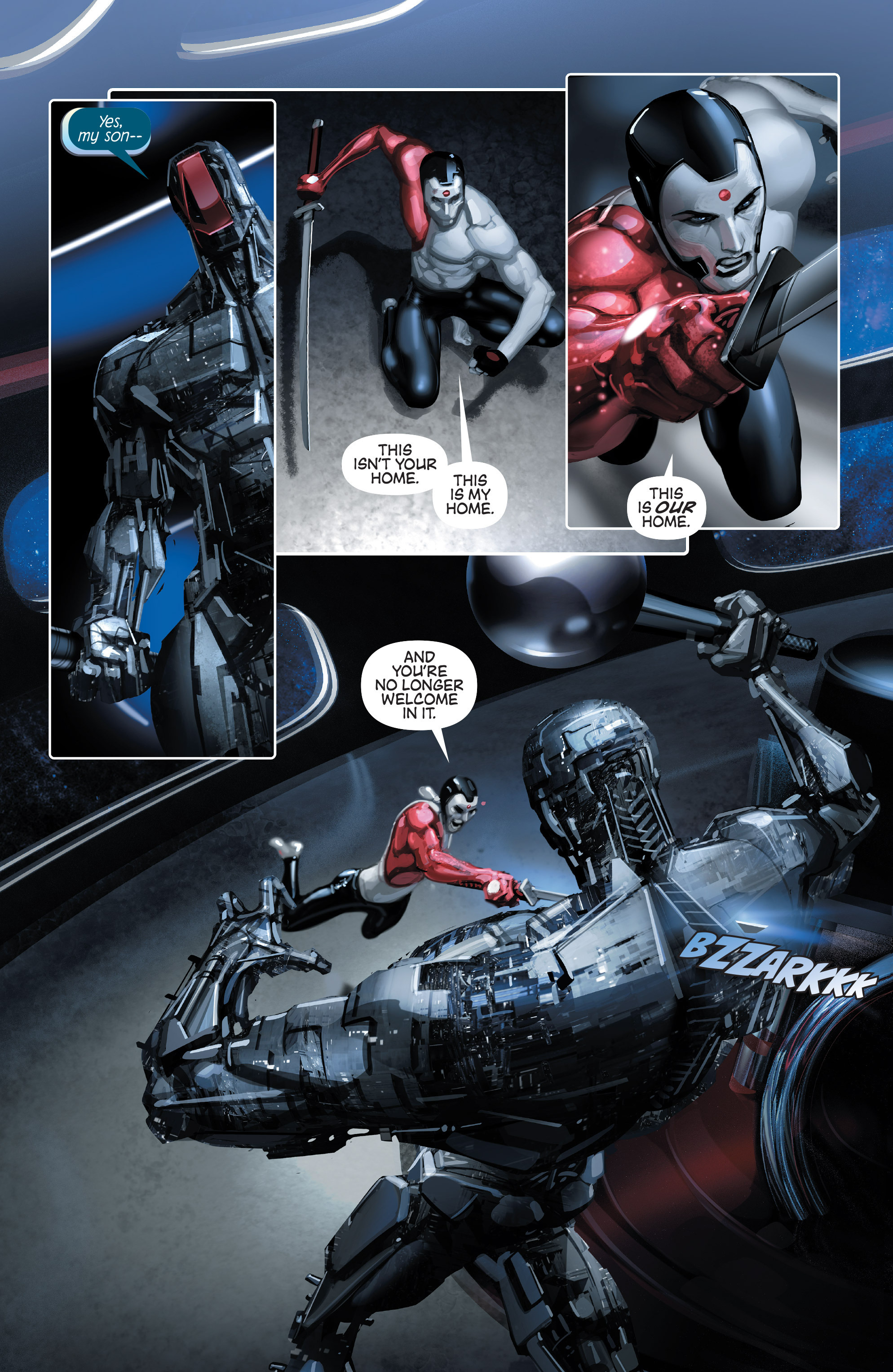 Read online 4001 A.D. comic -  Issue #3 - 18