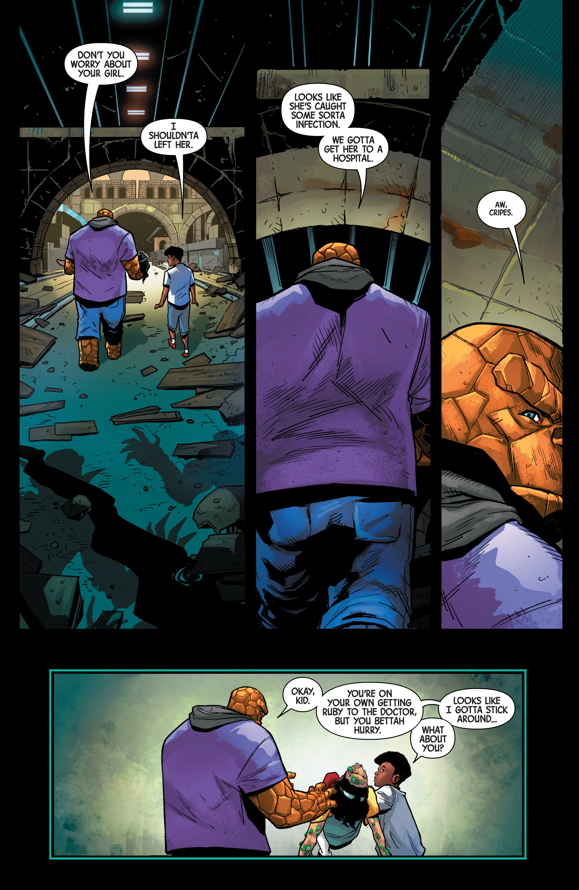 Read online Contagion comic -  Issue #1 - 11