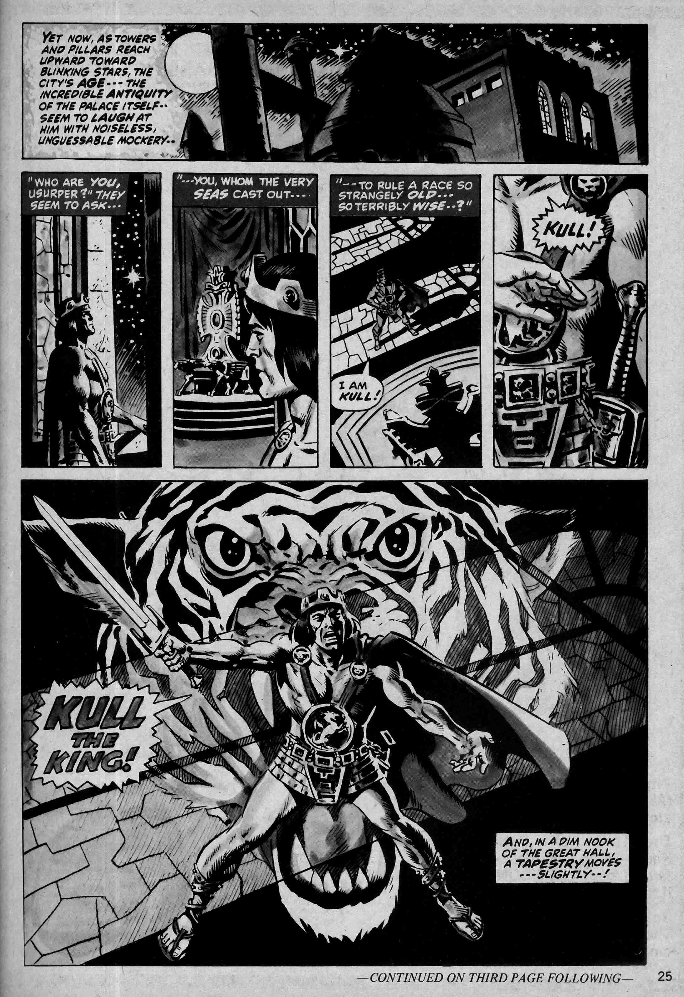 Read online Kull and the Barbarians comic -  Issue #1 - 25
