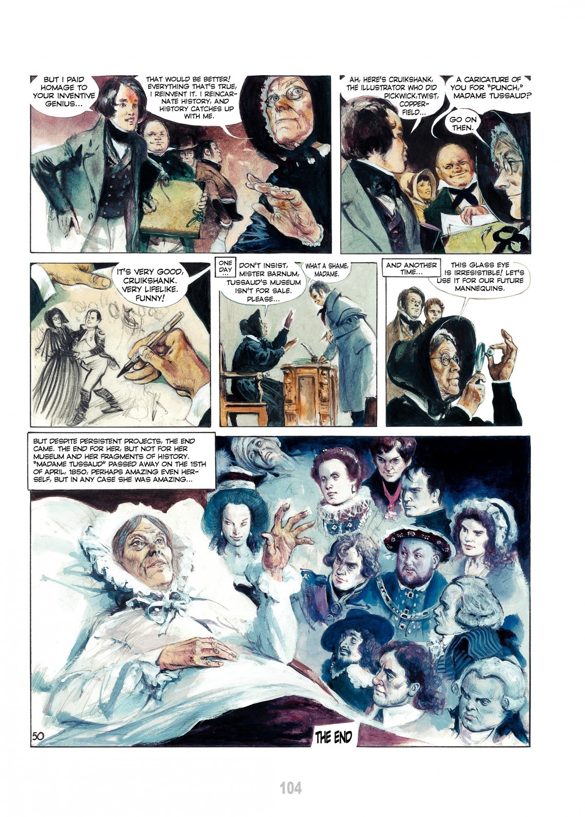 Read online The Fascinating Madame Tussaud comic -  Issue # TPB - 106