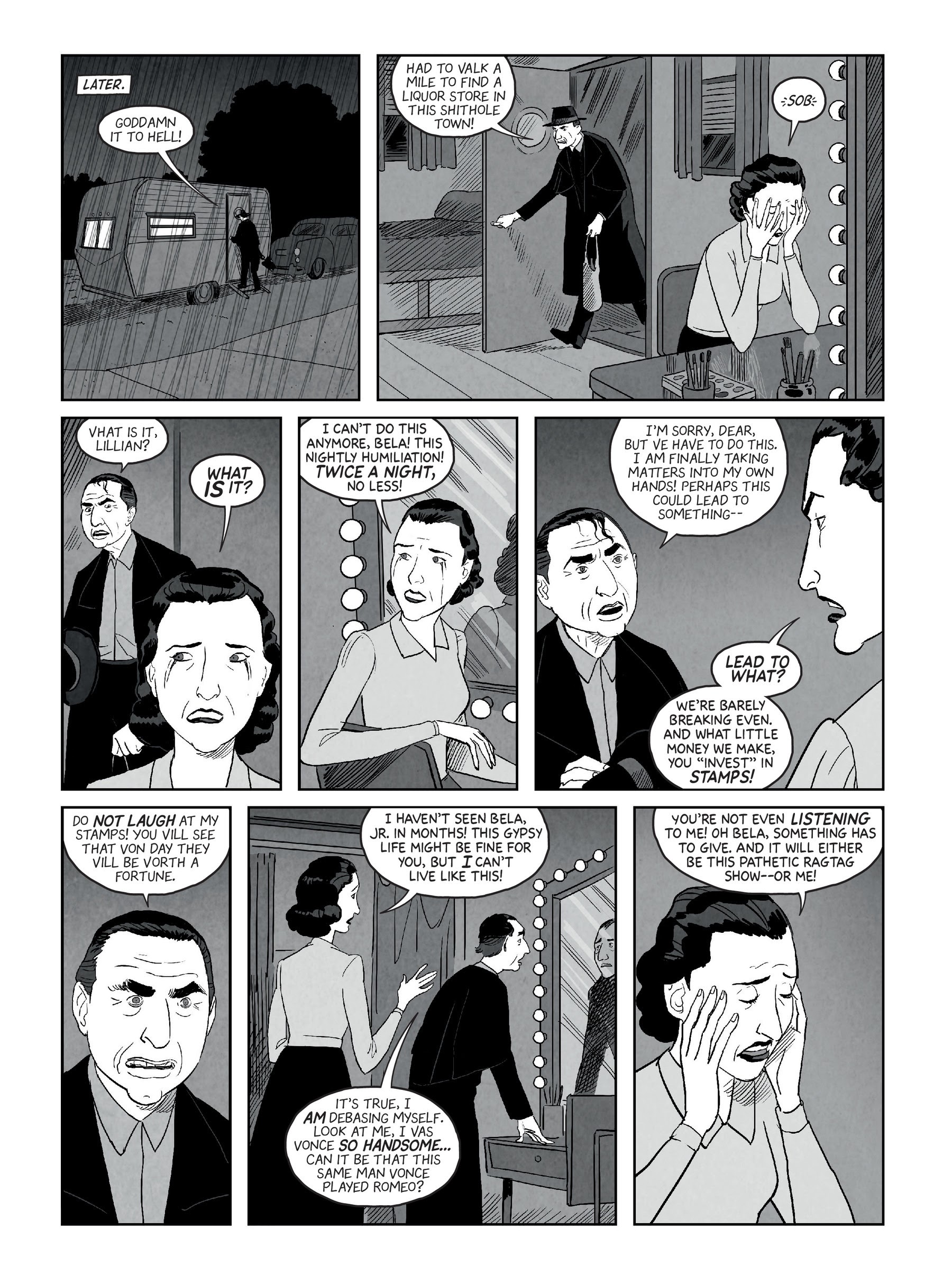 Read online Lugosi: The Rise & Fall of Hollywood's Dracula comic -  Issue # TPB (Part 2) - 28