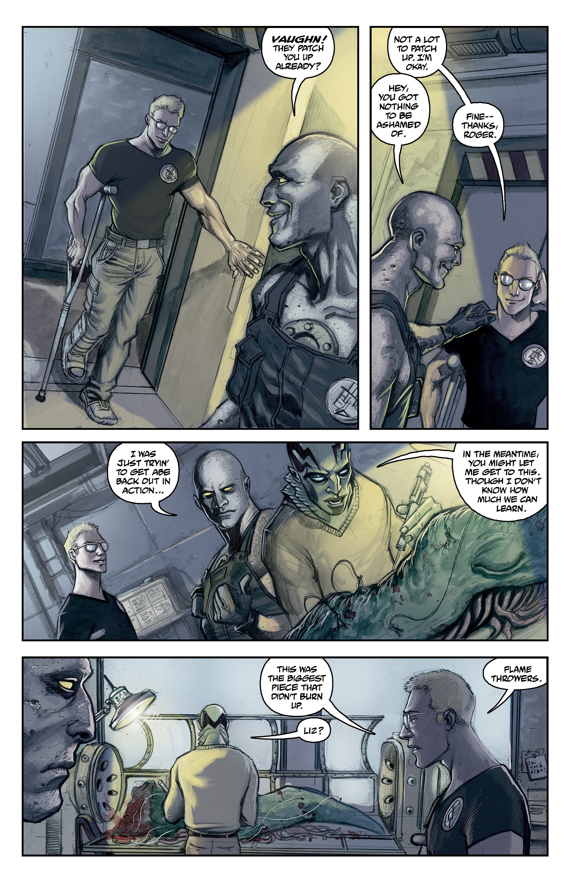 Read online Abe Sapien comic -  Issue # _TPB The Drowning and Other Stories (Part 4) - 48