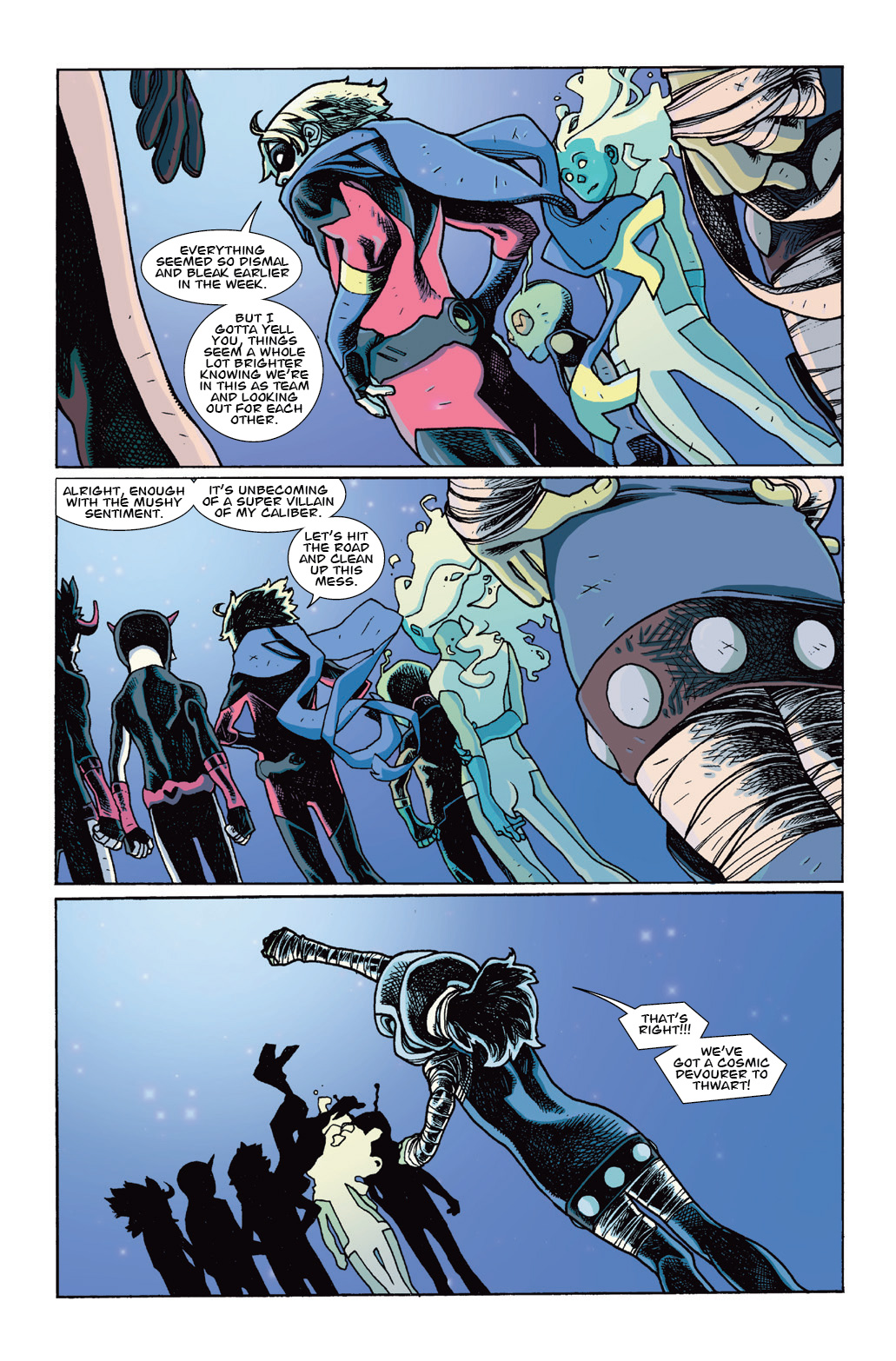Read online Gladstone's School for World Conquerors (2013) comic -  Issue #4 - 4