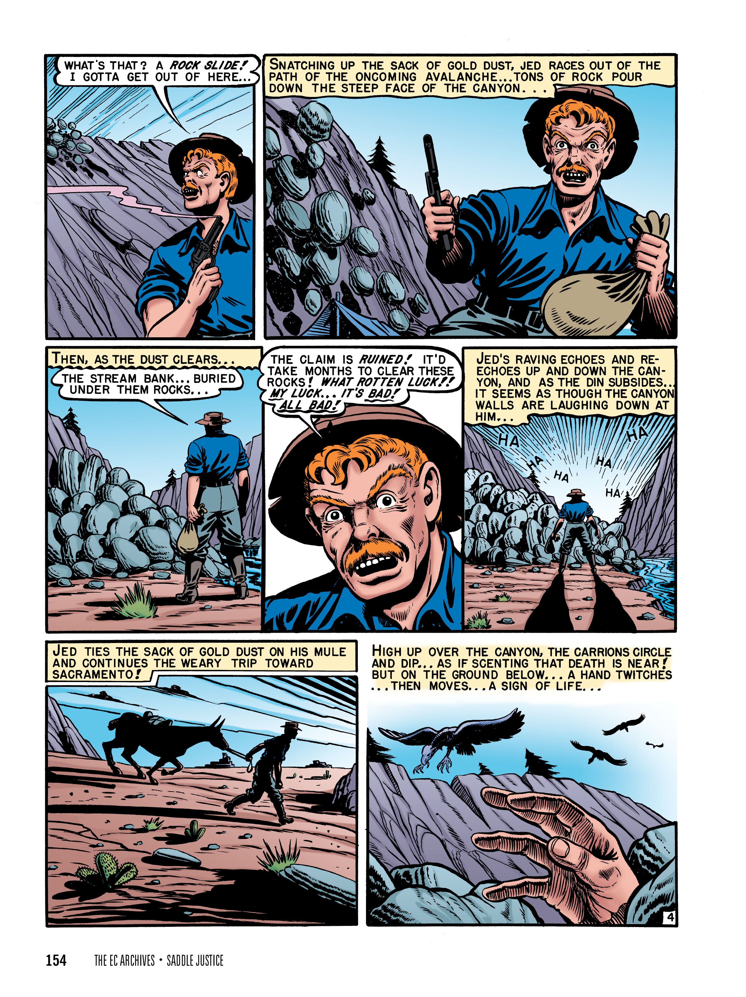 Read online The EC Archives: Saddle Justice comic -  Issue # TPB (Part 2) - 56