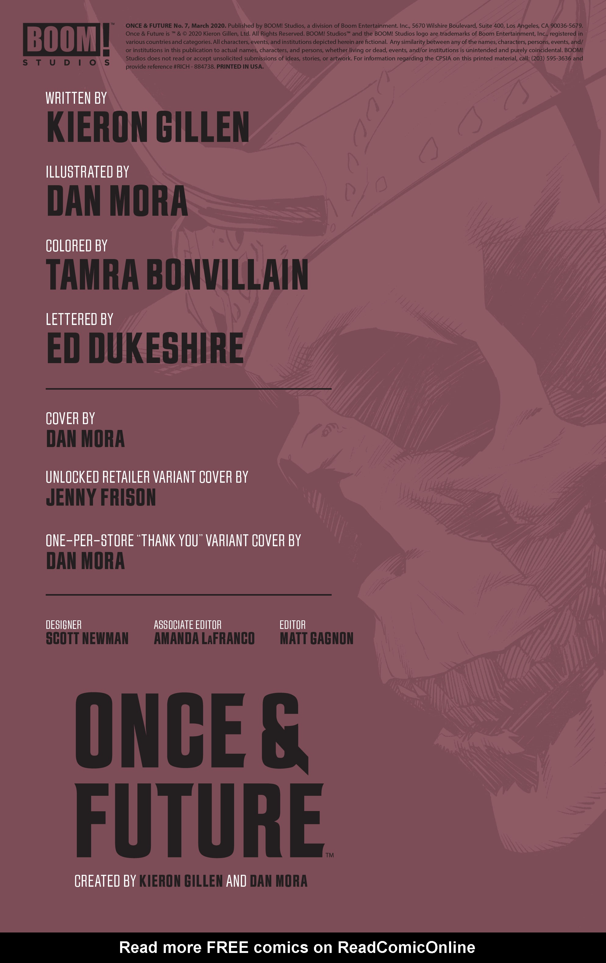 Read online Once & Future comic -  Issue #7 - 2