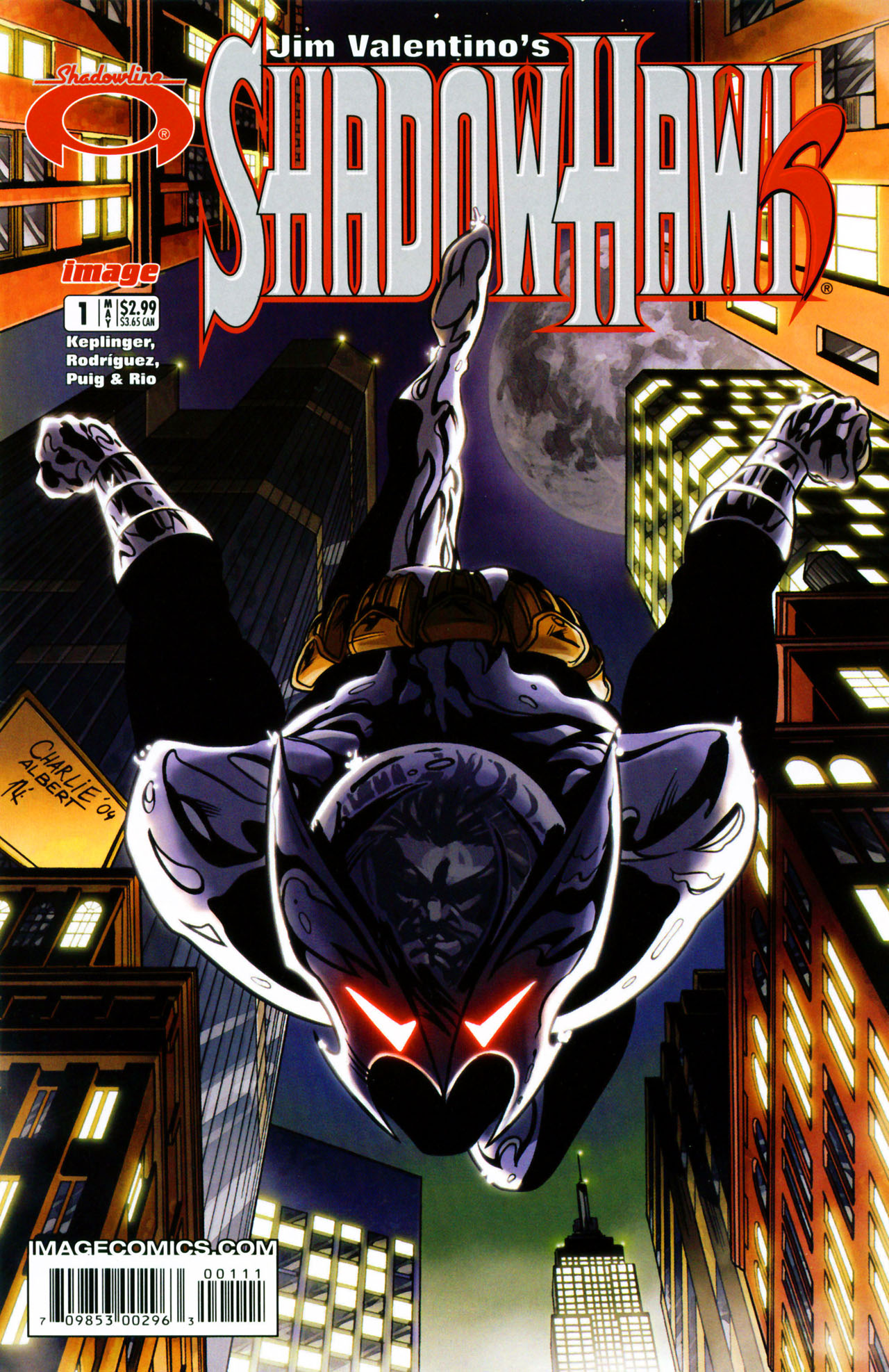 Read online ShadowHawk (2005) comic -  Issue #1 - 1