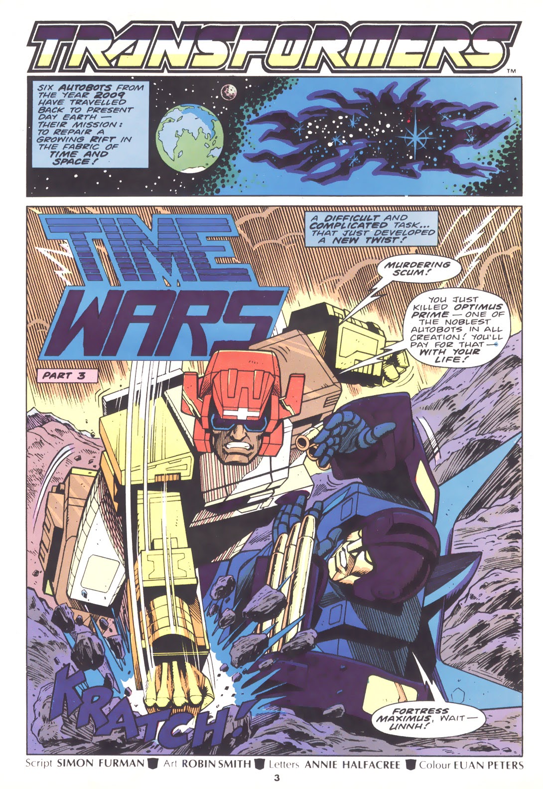 Read online The Transformers (UK) comic -  Issue #201 - 3