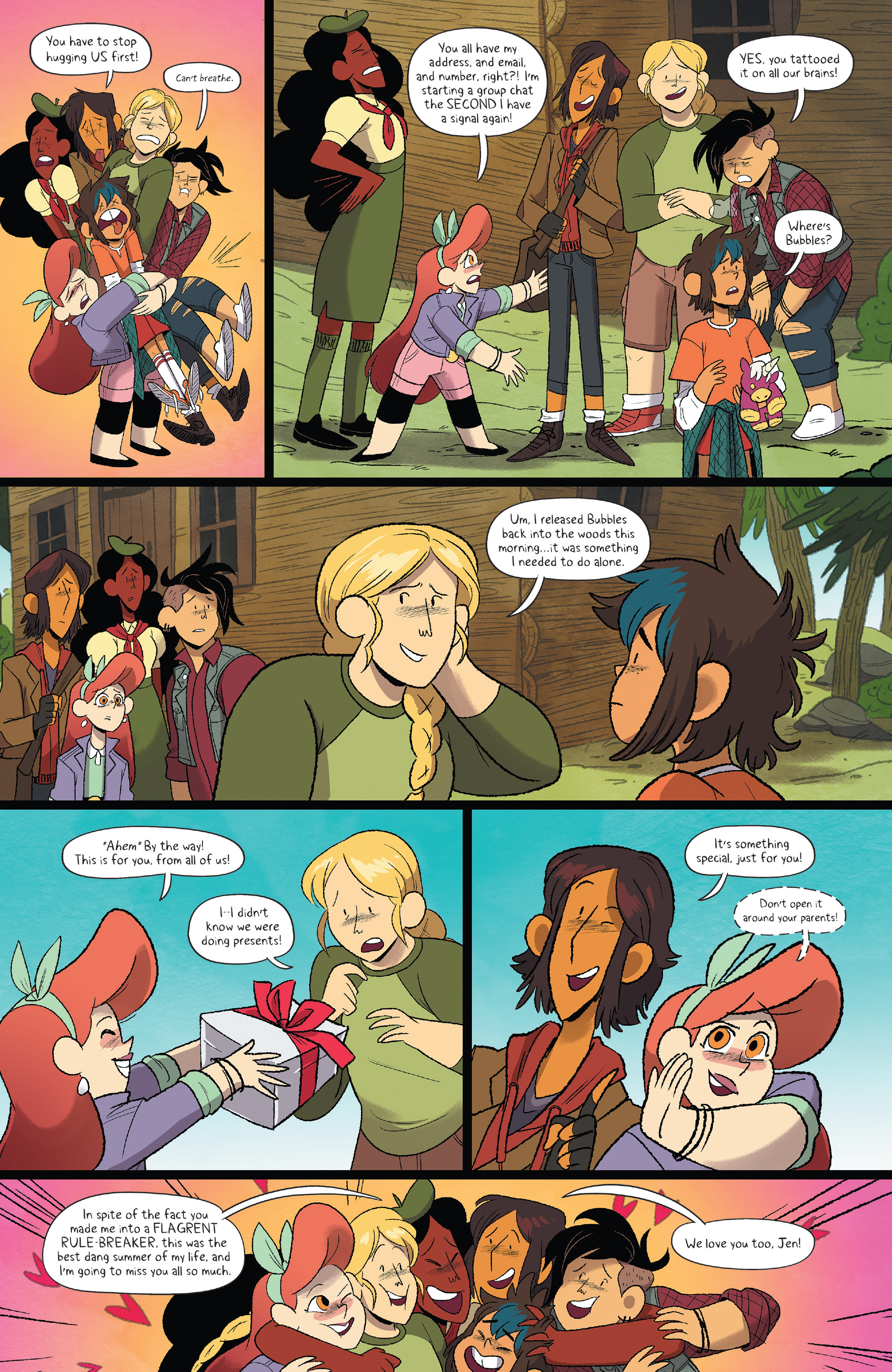 Read online Lumberjanes: End of Summer comic -  Issue # Full - 44