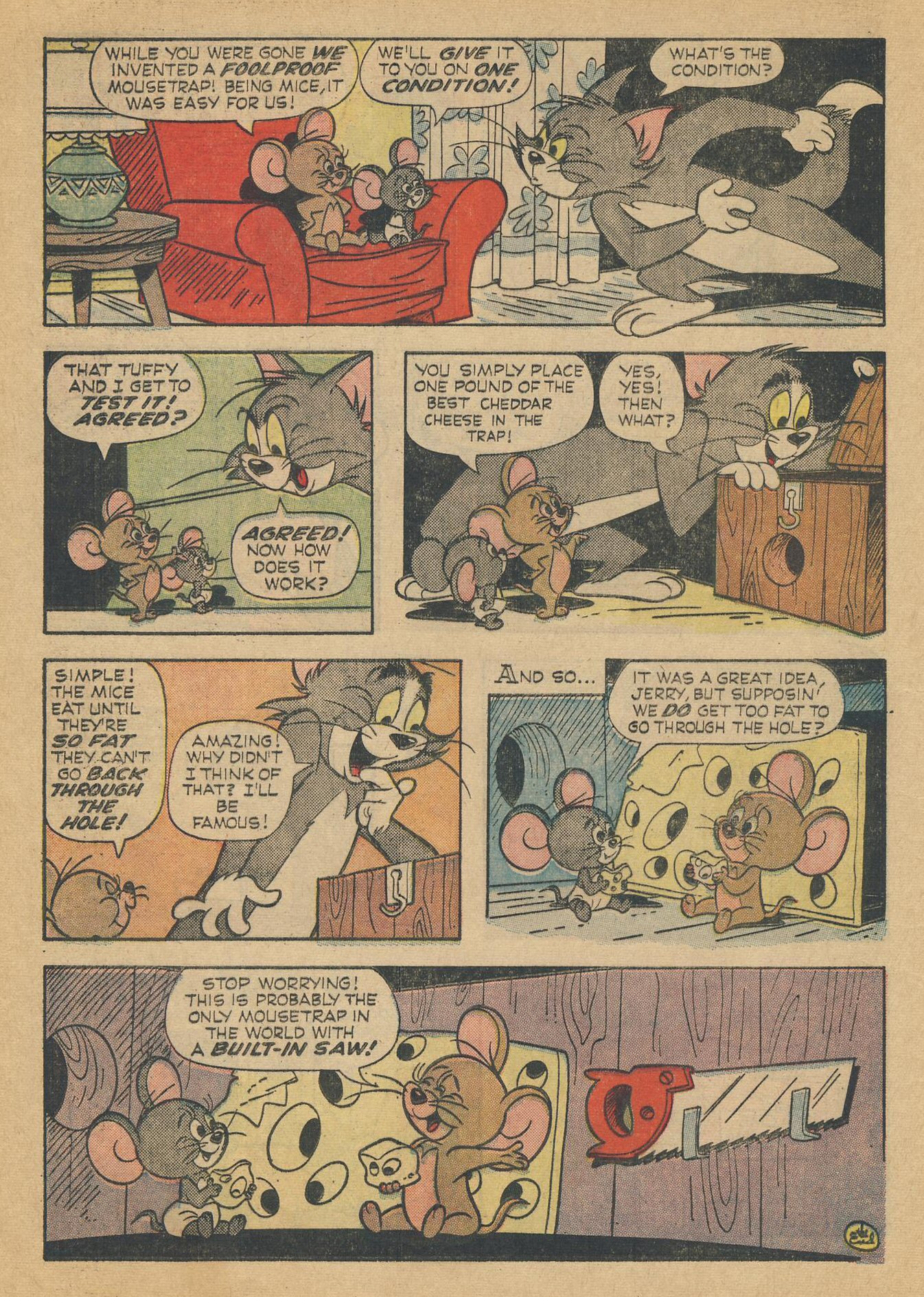 Read online Tom and Jerry comic -  Issue #219 - 16