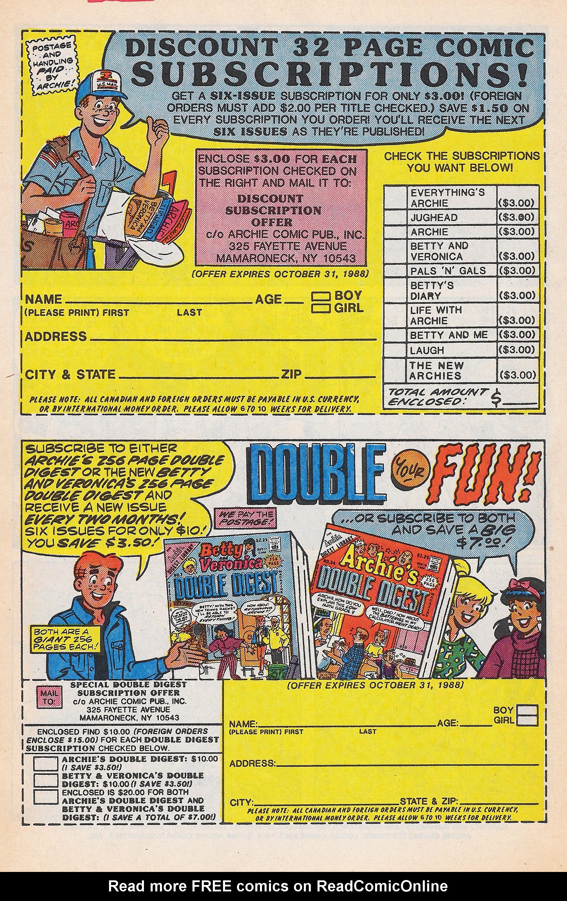 Read online Archie's Pals 'N' Gals (1952) comic -  Issue #197 - 10