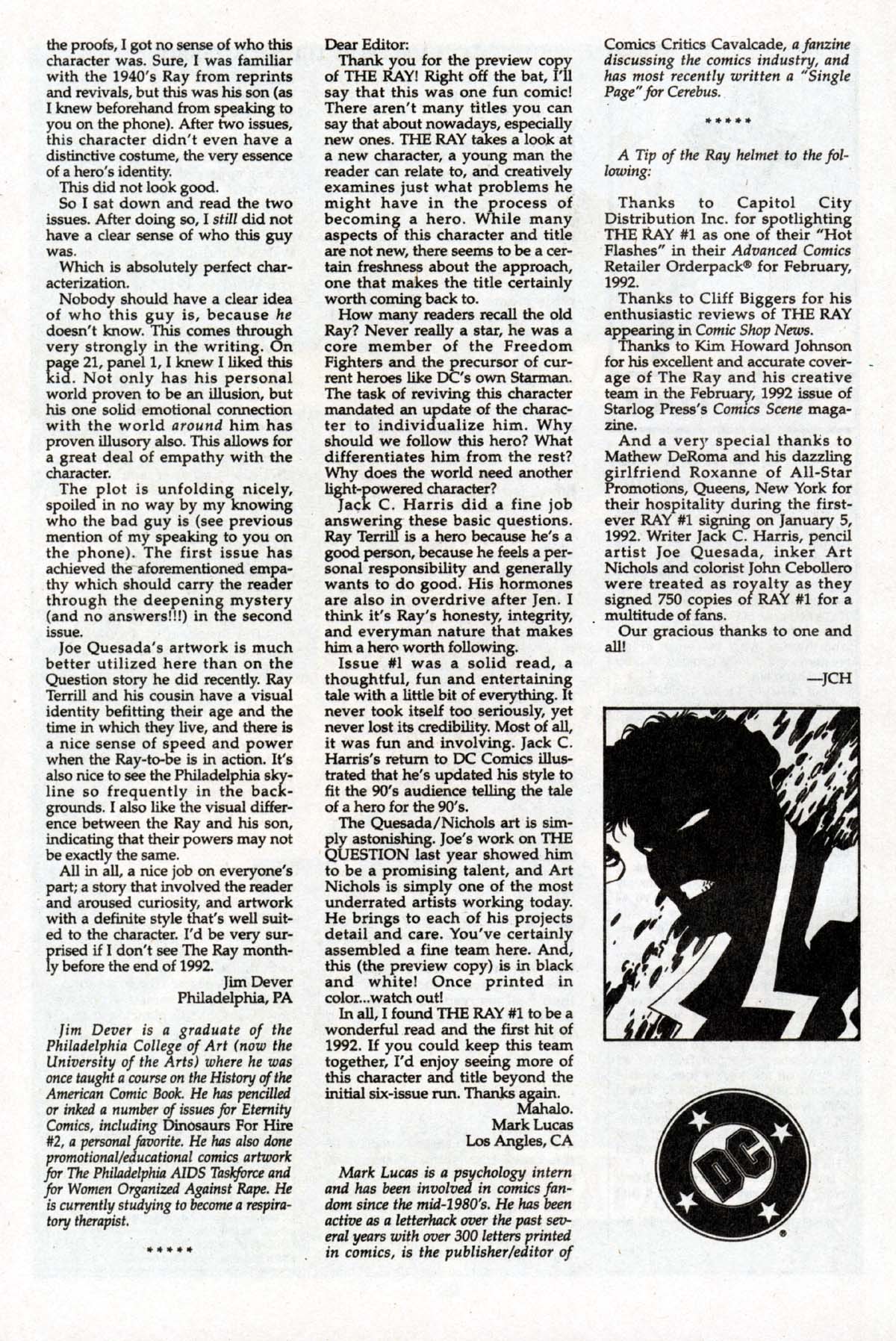 Read online The Ray (1992) comic -  Issue #4 - 28