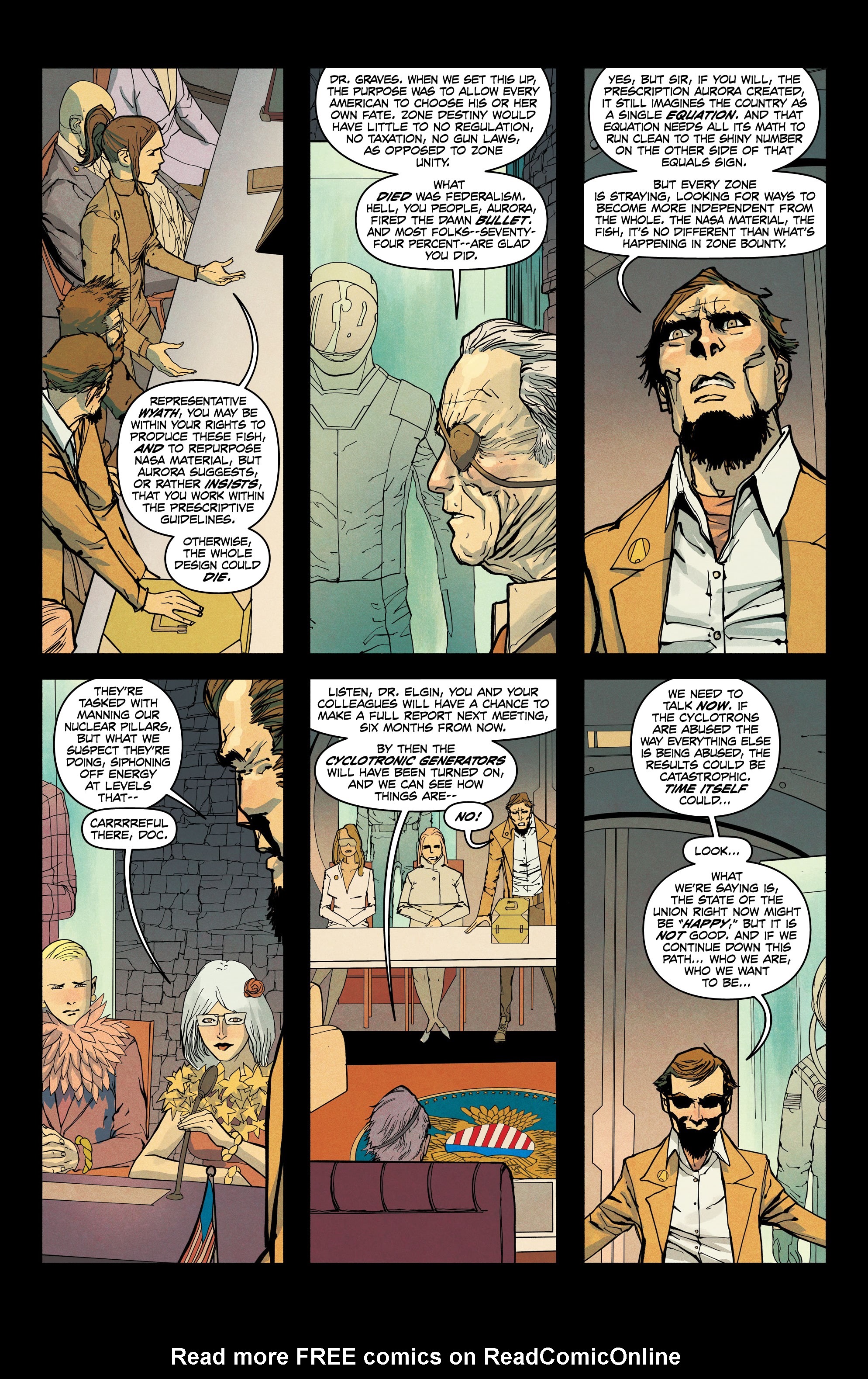 Read online Undiscovered Country comic -  Issue #7 - 7