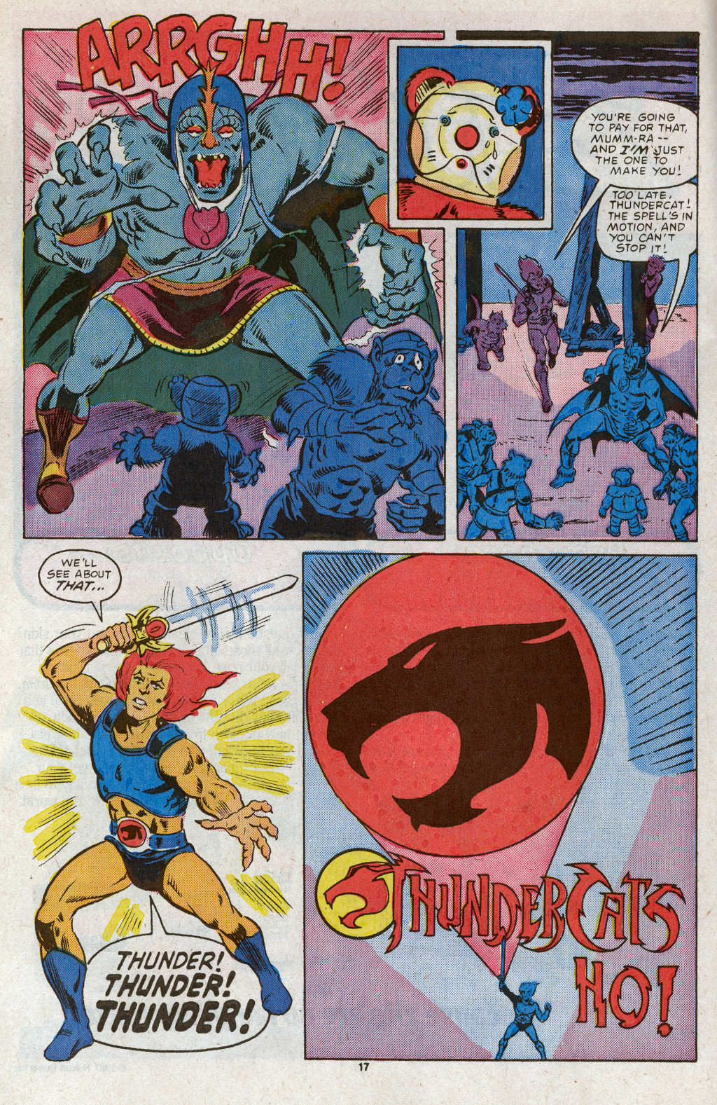Read online ThunderCats (1985) comic -  Issue #19 - 24