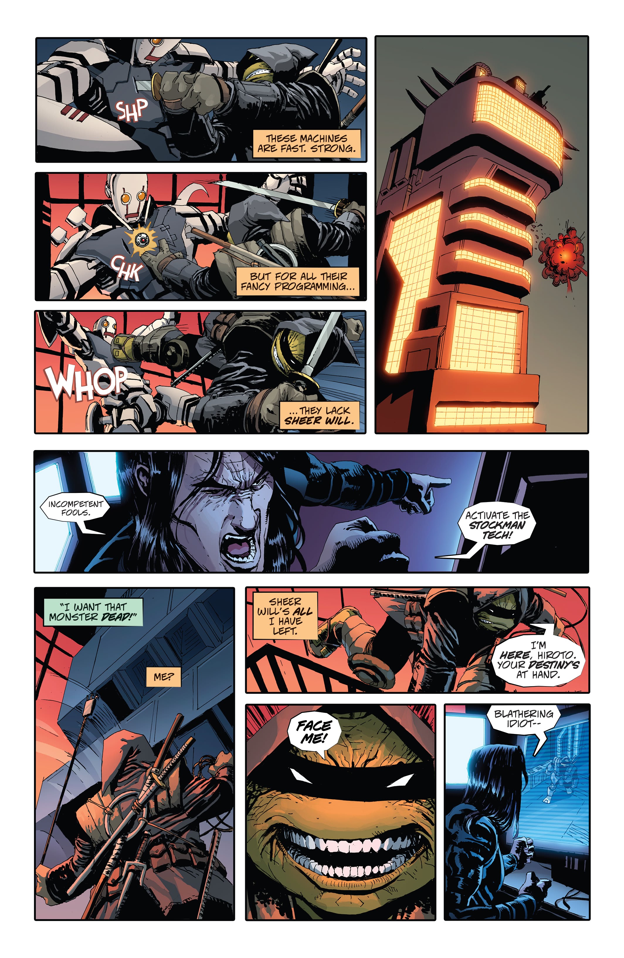 Read online Teenage Mutant Ninja Turtles: The Last Ronin comic -  Issue # _Director's Cut - 29