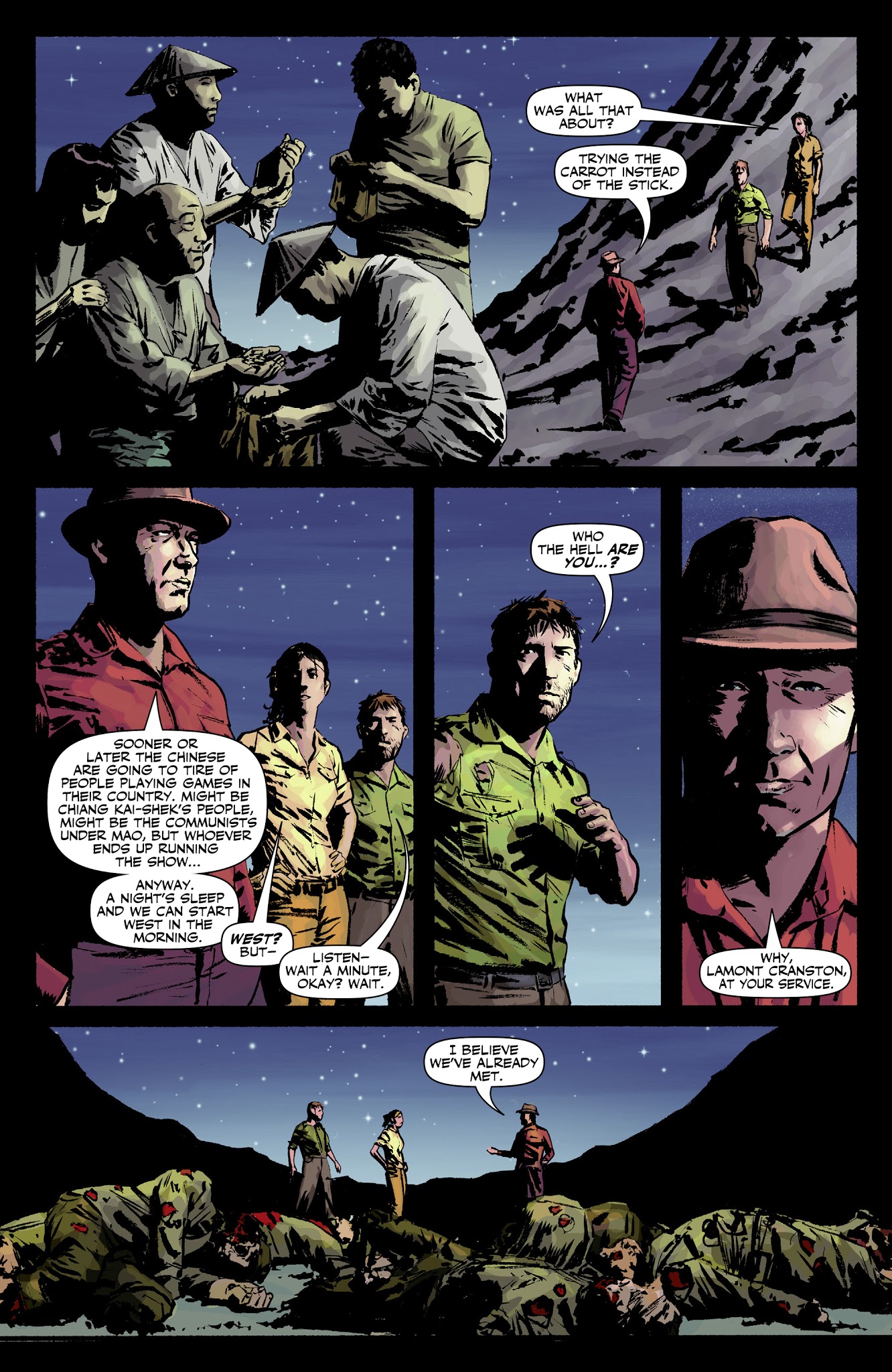 Read online The Shadow (2012) comic -  Issue # TPB 1 - 135