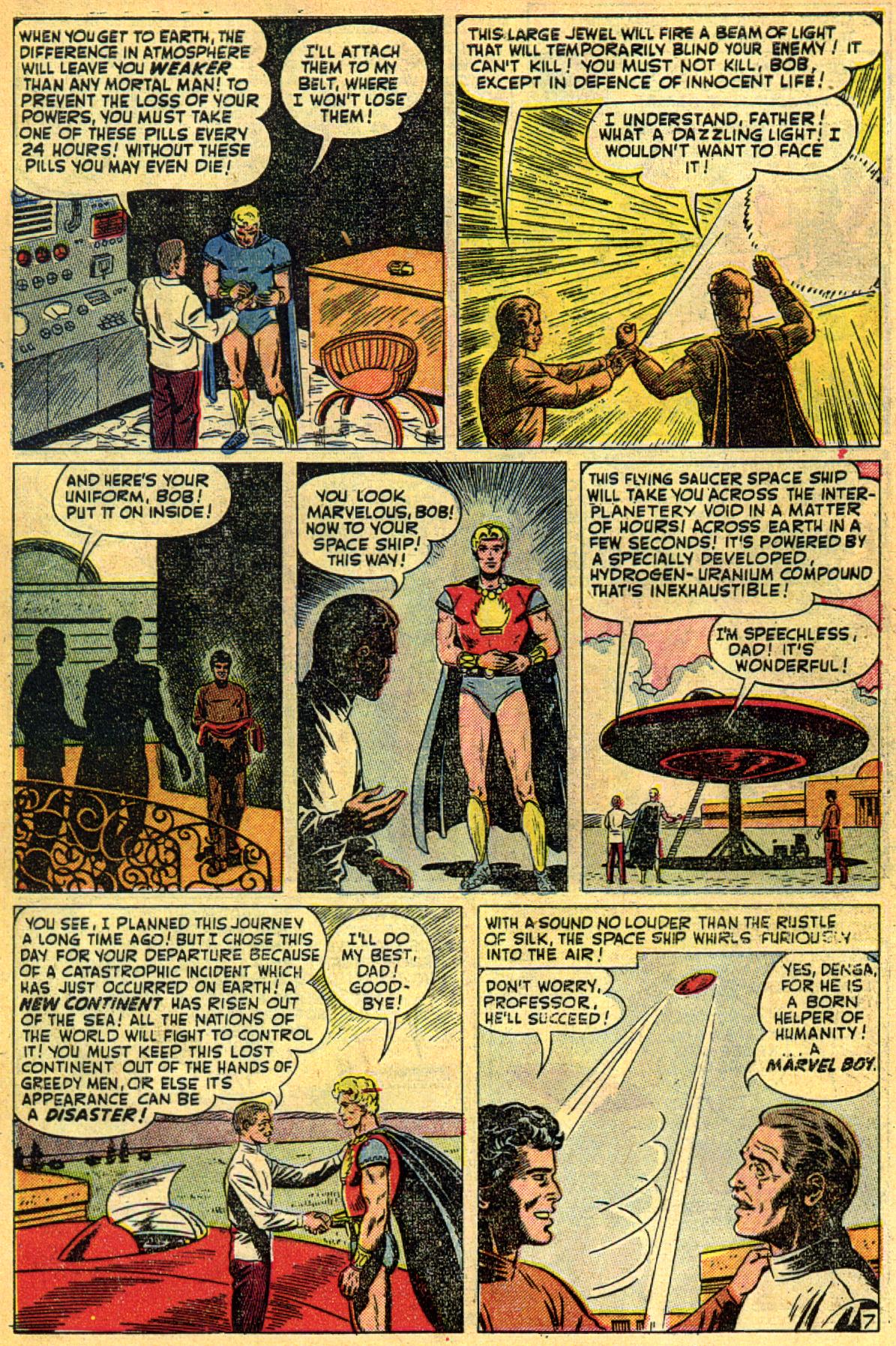 Read online Marvel Boy (1950) comic -  Issue #1 - 9
