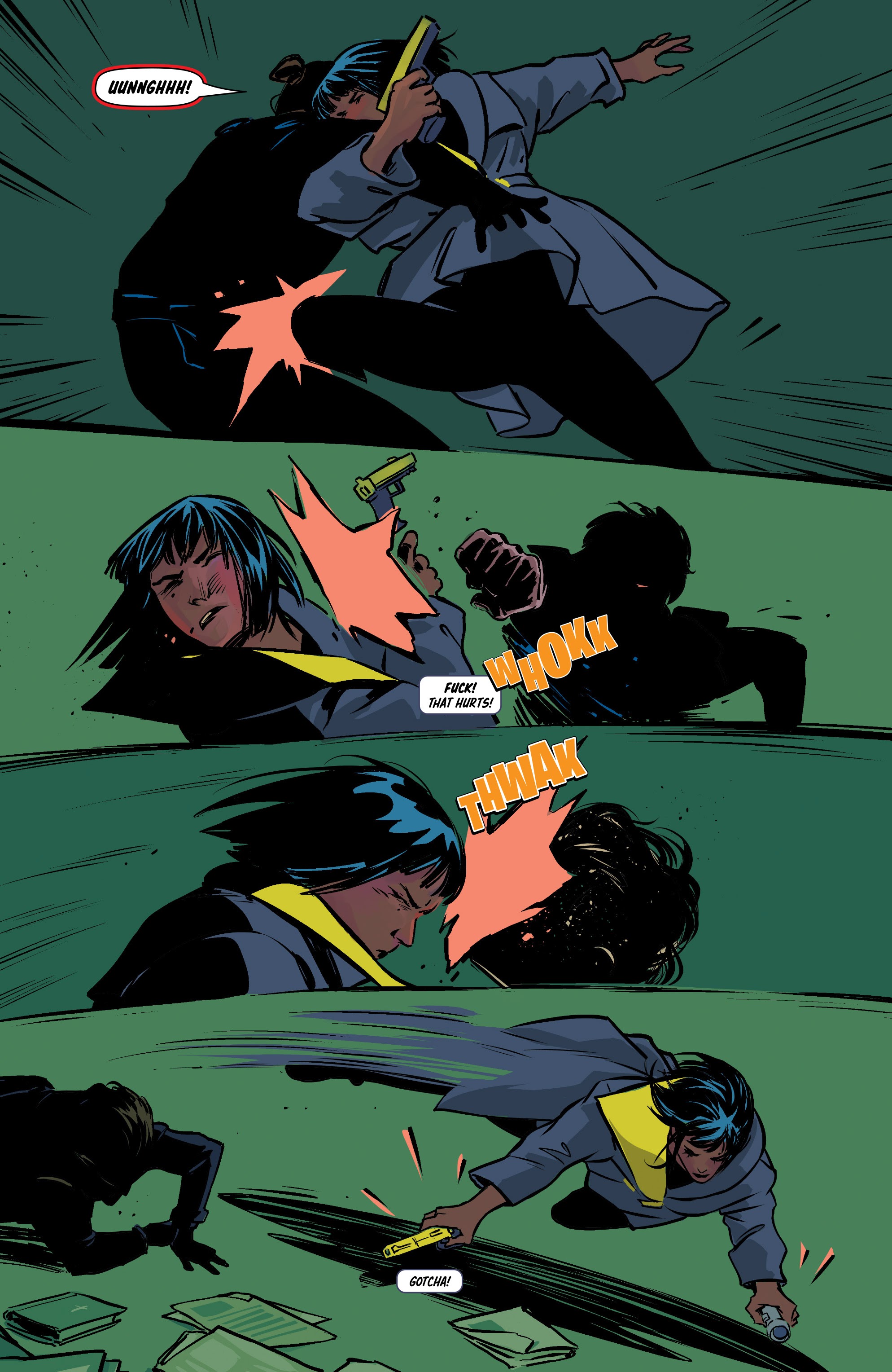 Read online Bylines in Blood comic -  Issue #1 - 16