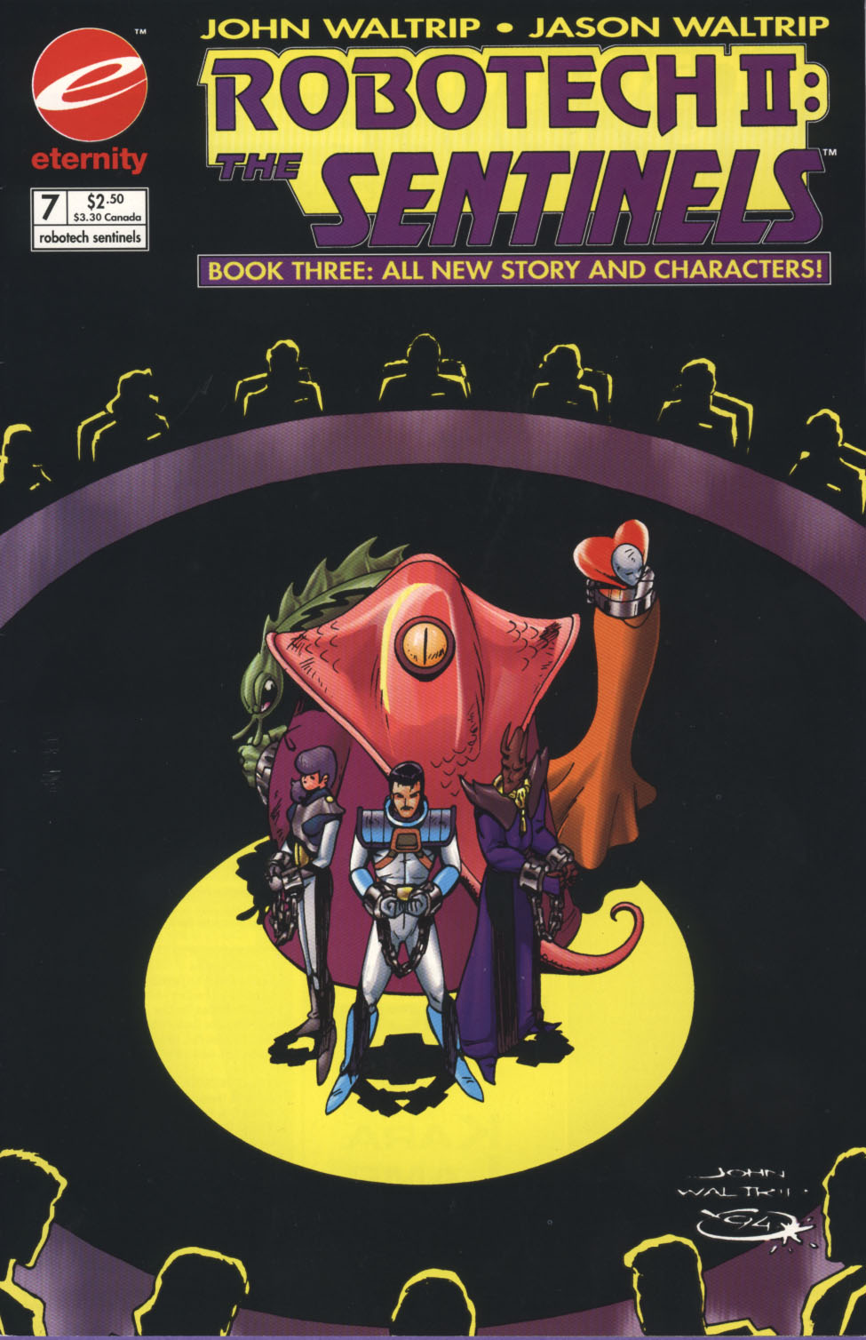 <{ $series->title }} issue Robotech II: The Sentinels Book 3 Issue #7 - Page 1