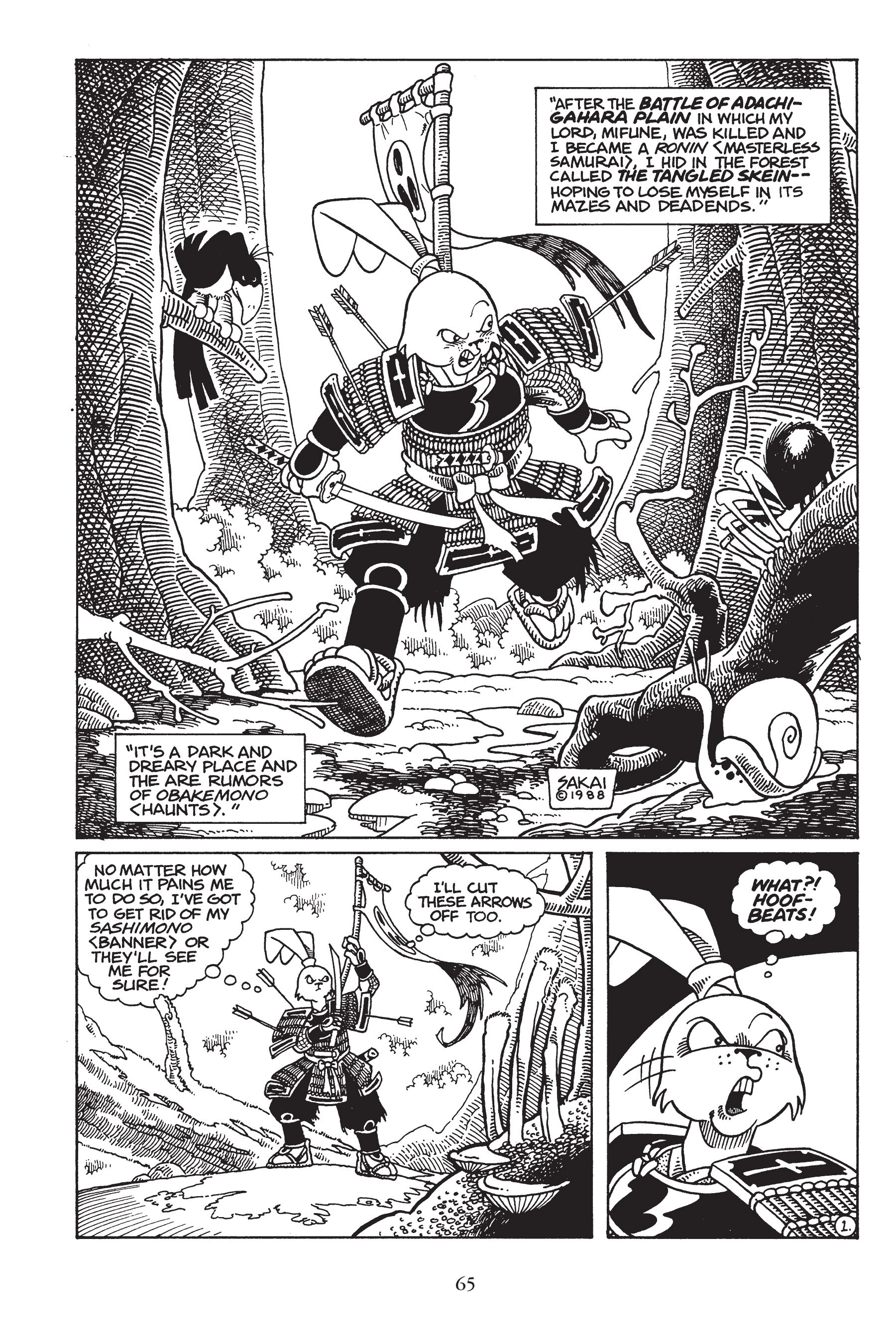 Read online Usagi Yojimbo (1987) comic -  Issue # _TPB 7 - 59