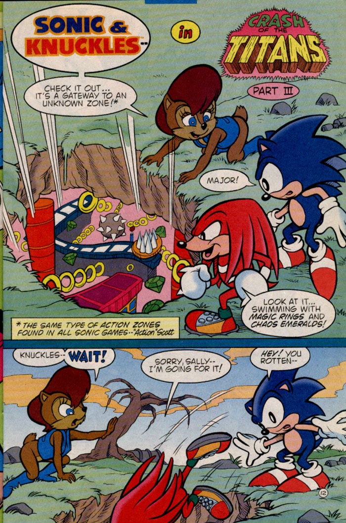 Read online Super Sonic vs. Hyper Knuckles comic -  Issue # Full - 14