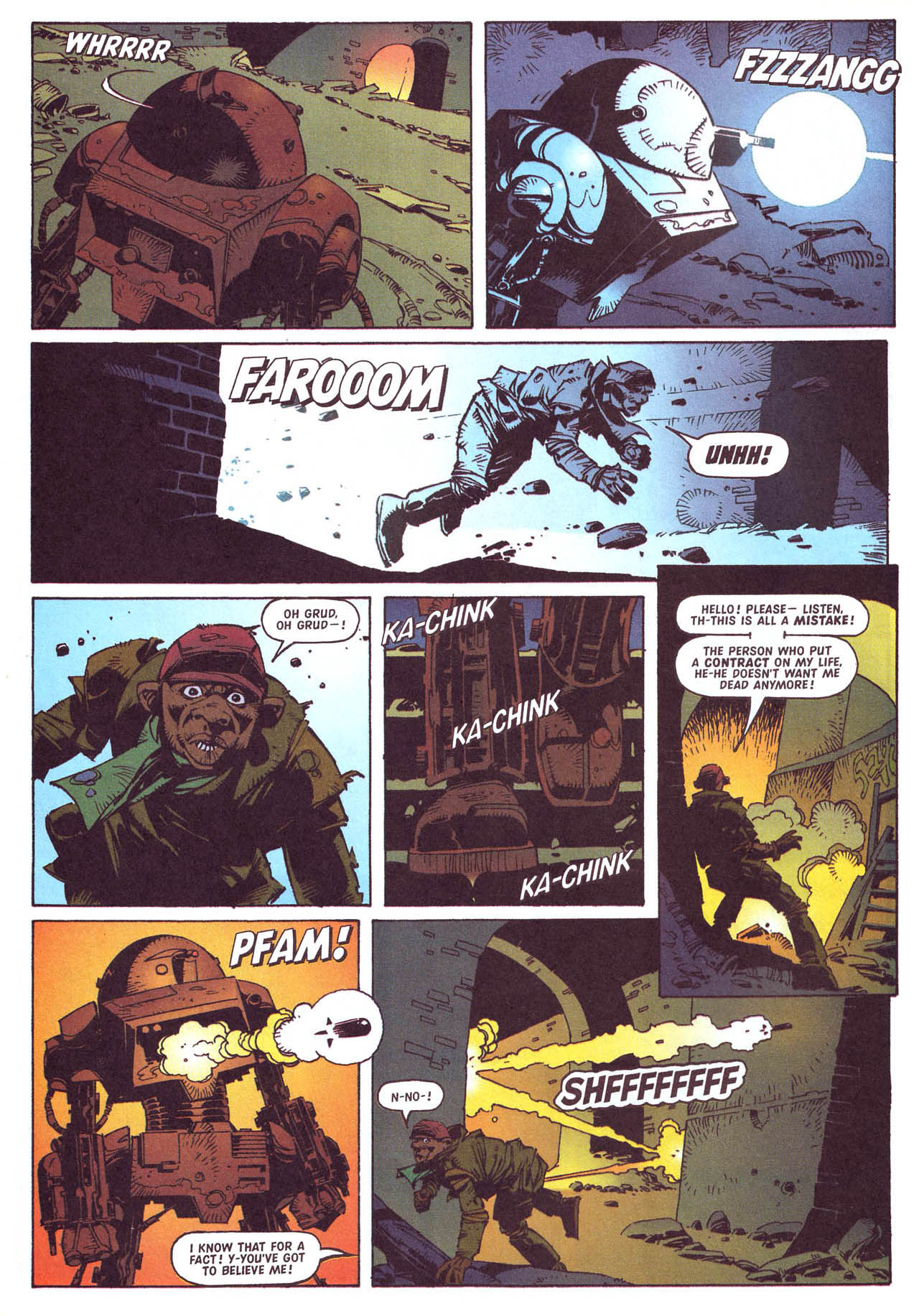 Read online Judge Dredd Megazine (vol. 3) comic -  Issue #50 - 8