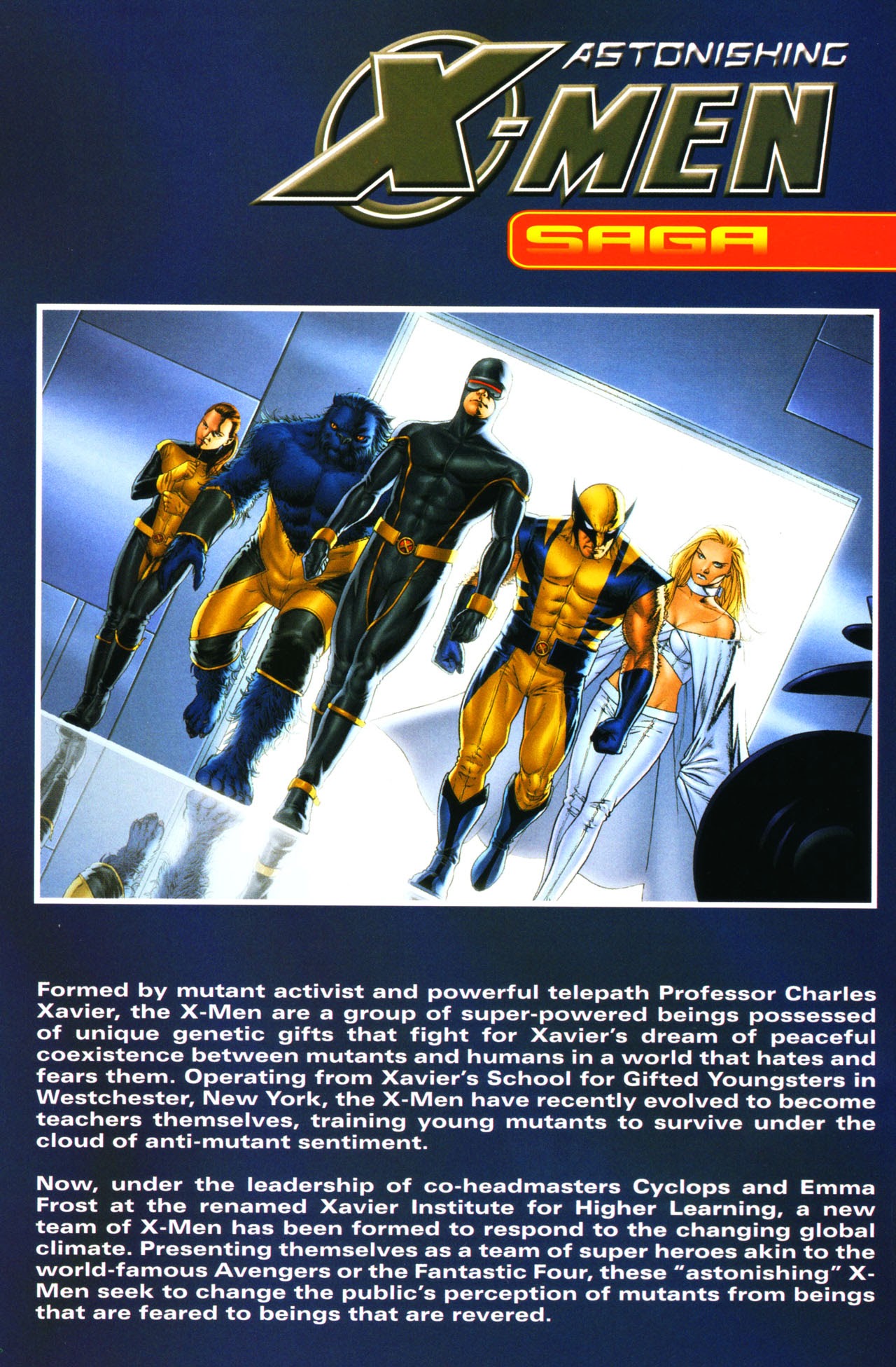 Read online Astonishing X-Men Saga comic -  Issue # Full - 4