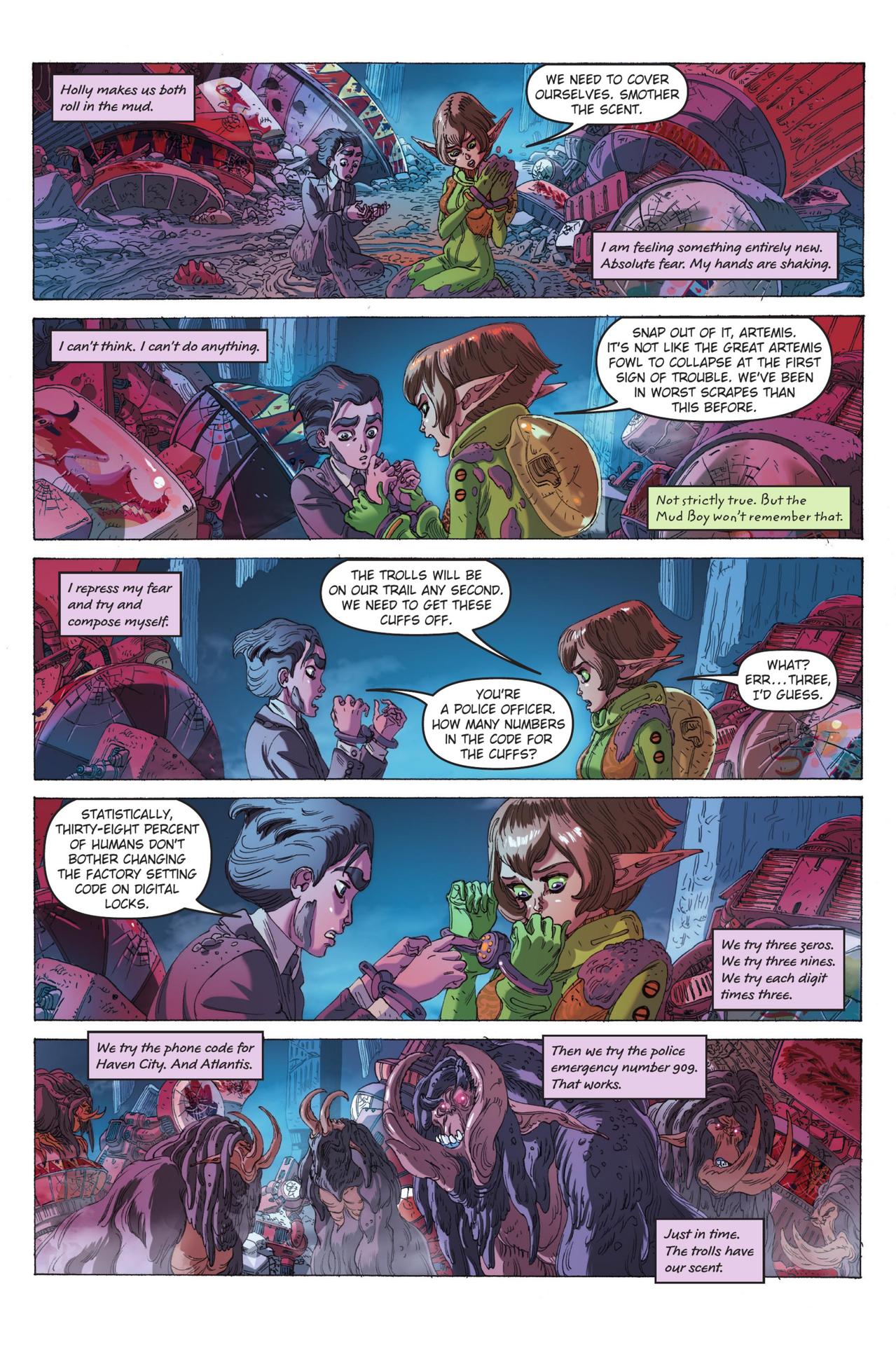 Read online Artemis Fowl: The Opal Deception comic -  Issue # TPB - 61