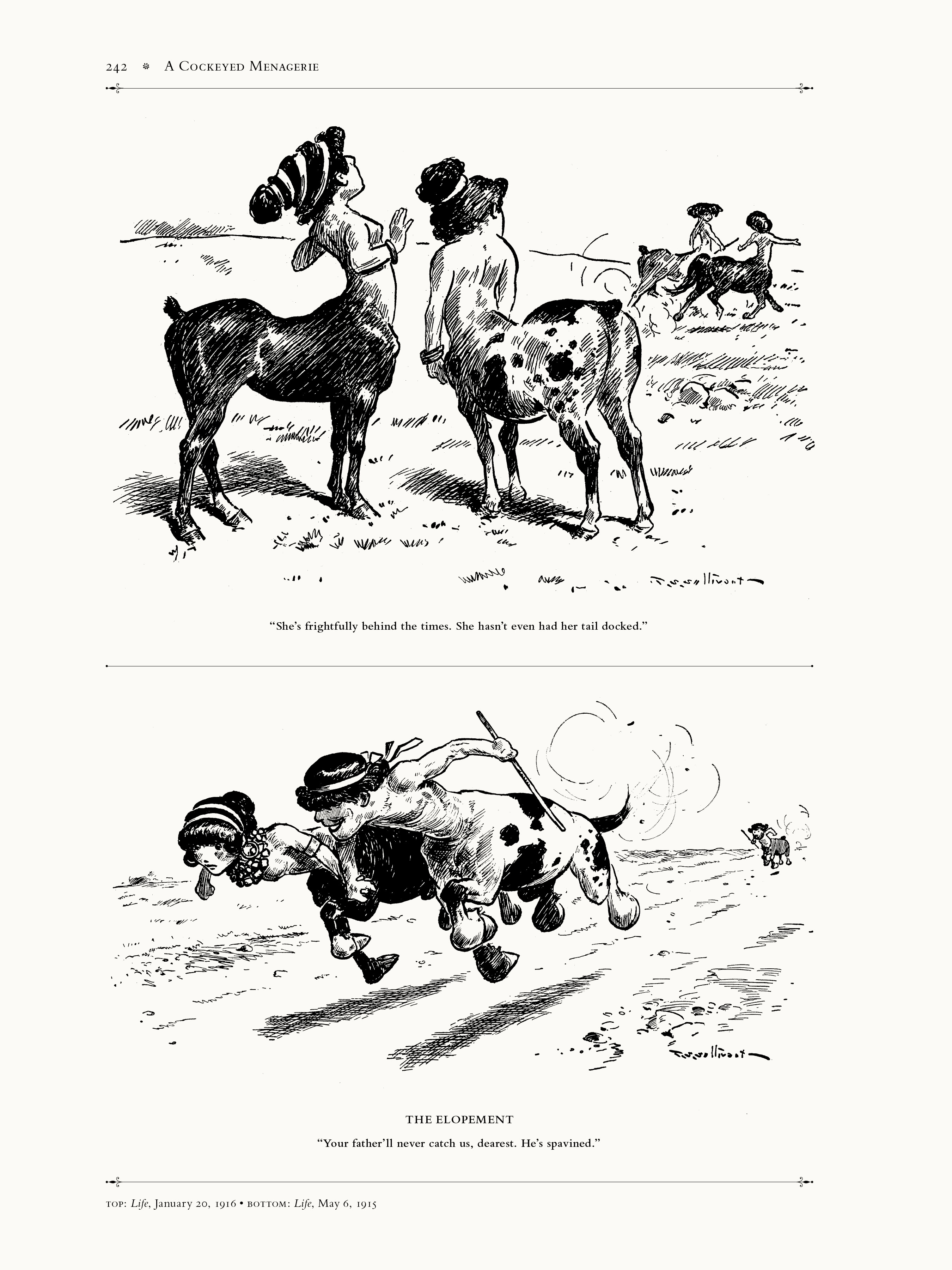 Read online A Cockeyed Menagerie: The Drawings of T.S. Sullivant comic -  Issue # TPB (Part 3) - 52