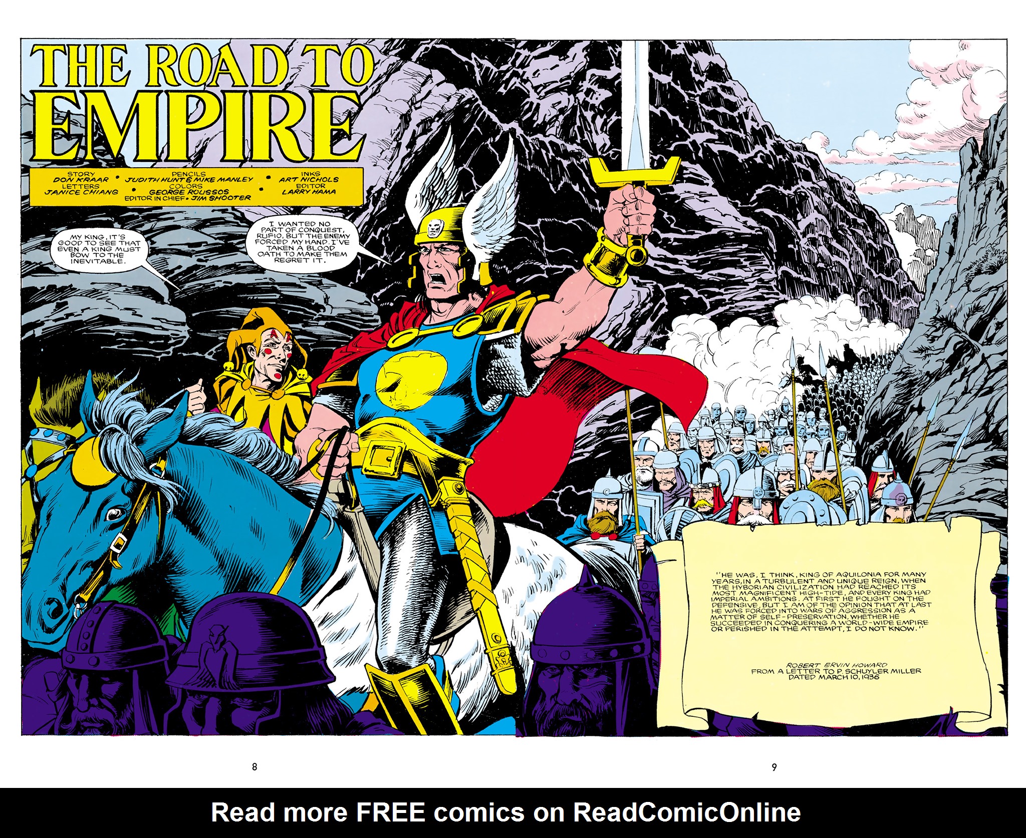 Read online The Chronicles of King Conan comic -  Issue # TPB 8 (Part 1) - 9