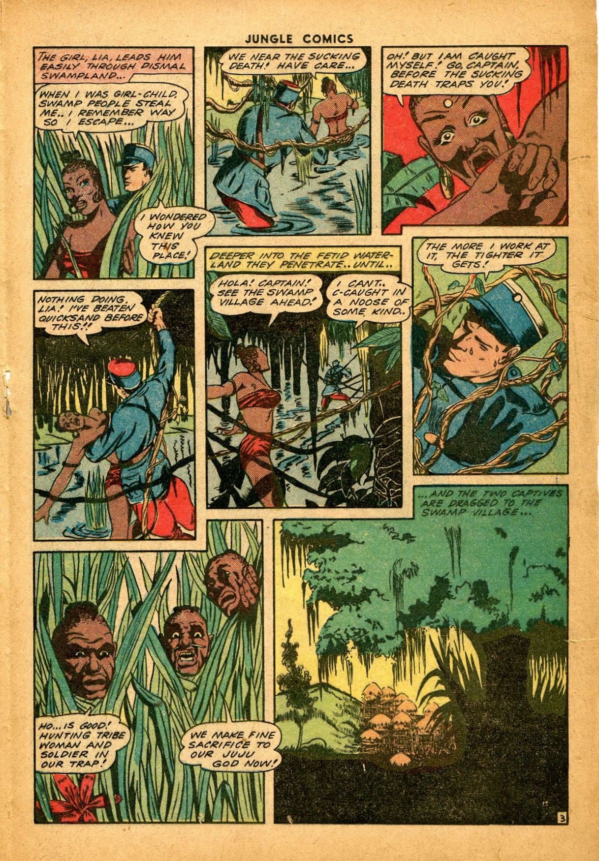 Read online Jungle Comics comic -  Issue #57 - 29