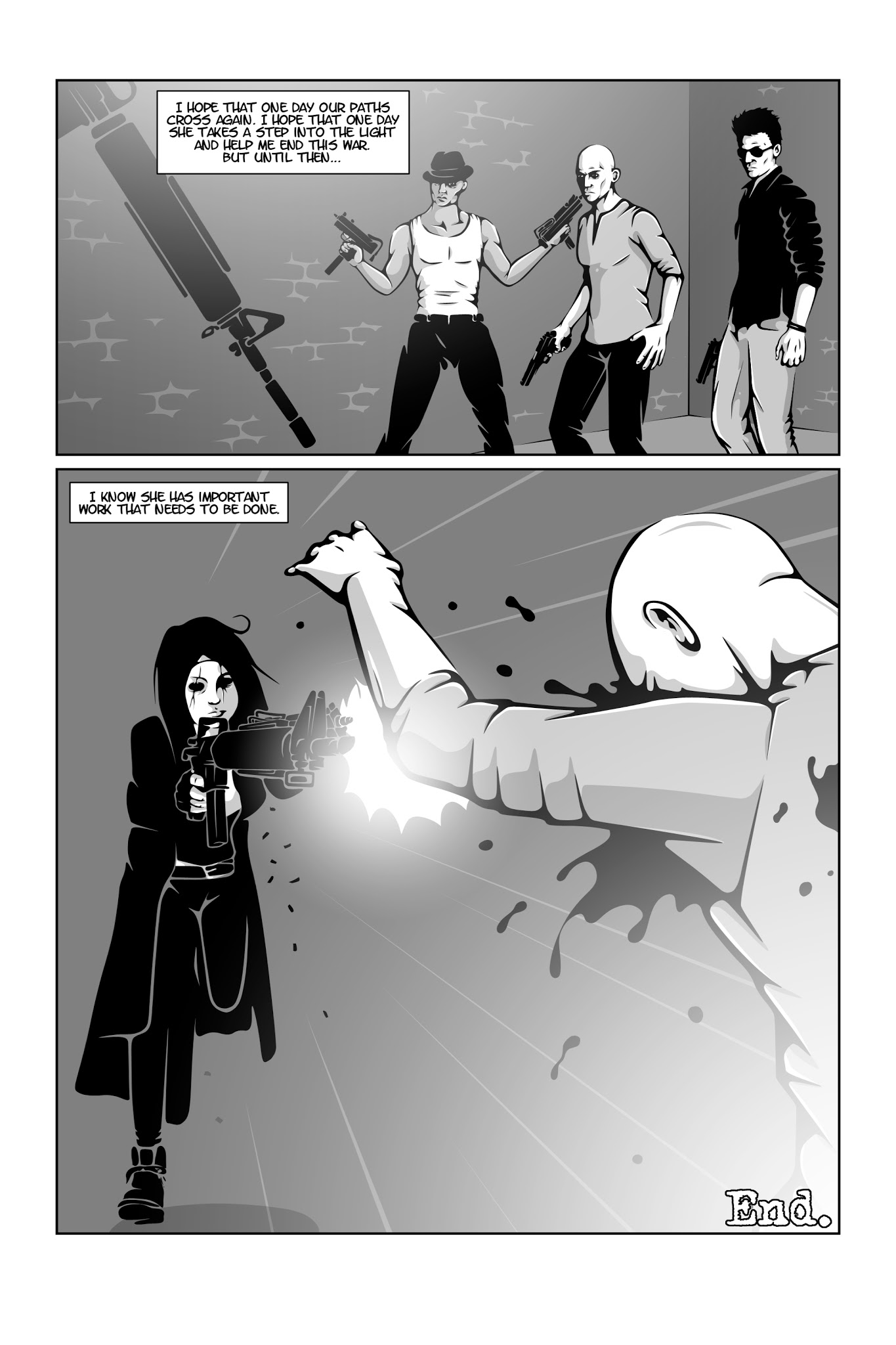 Read online Hollow Girl Vs. Demons comic -  Issue #1 - 34