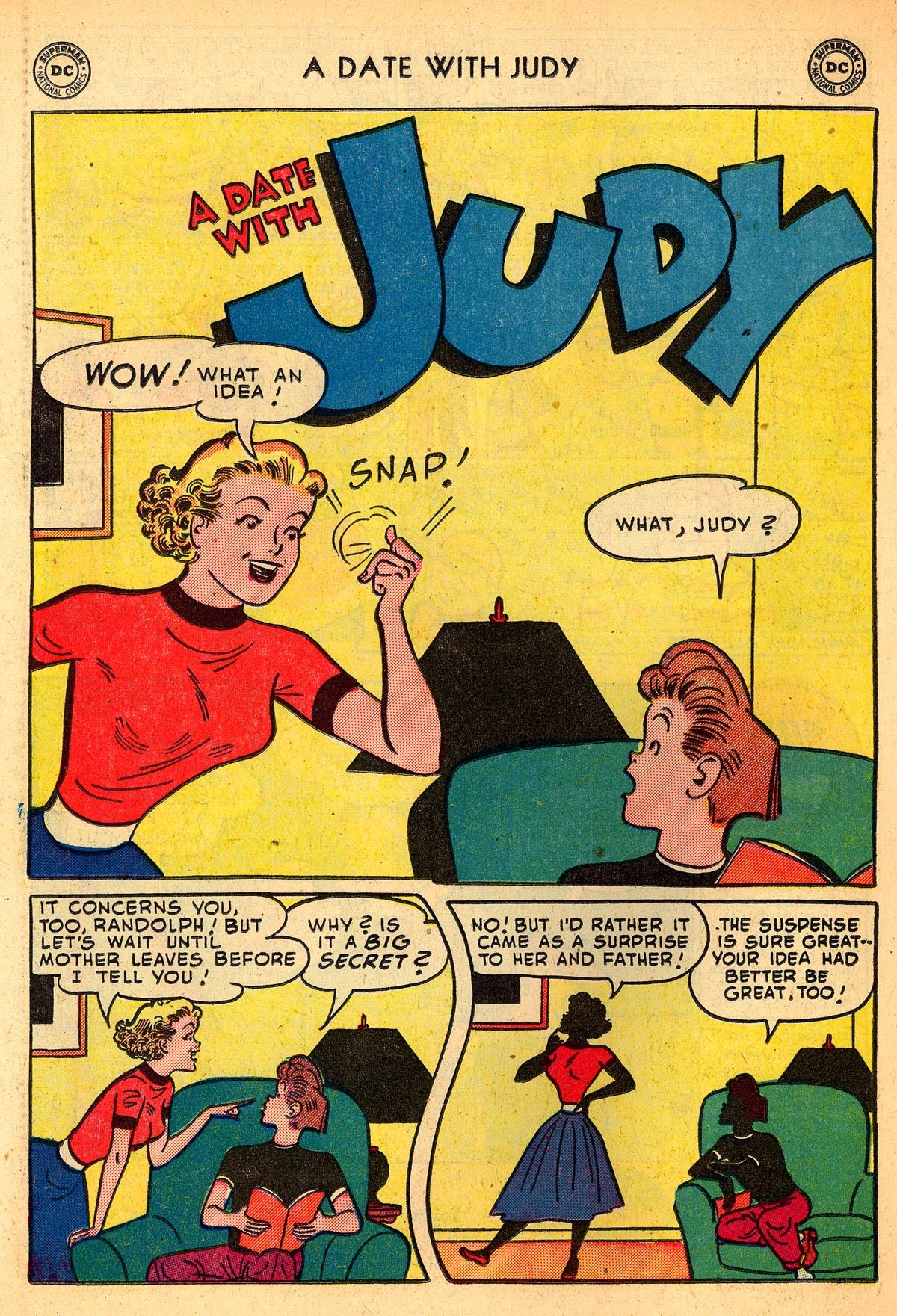 Read online A Date with Judy comic -  Issue #30 - 32