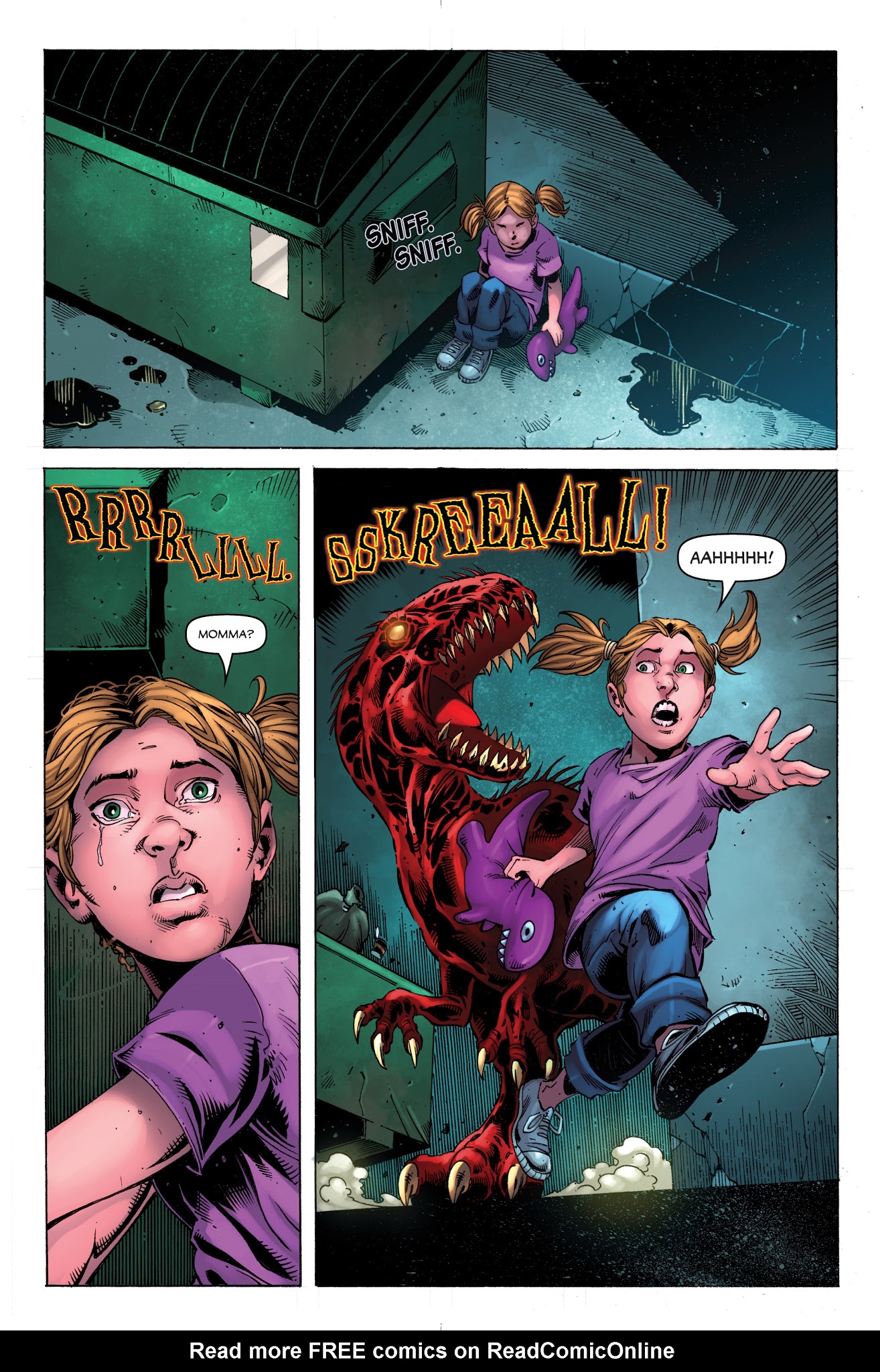 Read online Volcanosaurus comic -  Issue #2 - 3