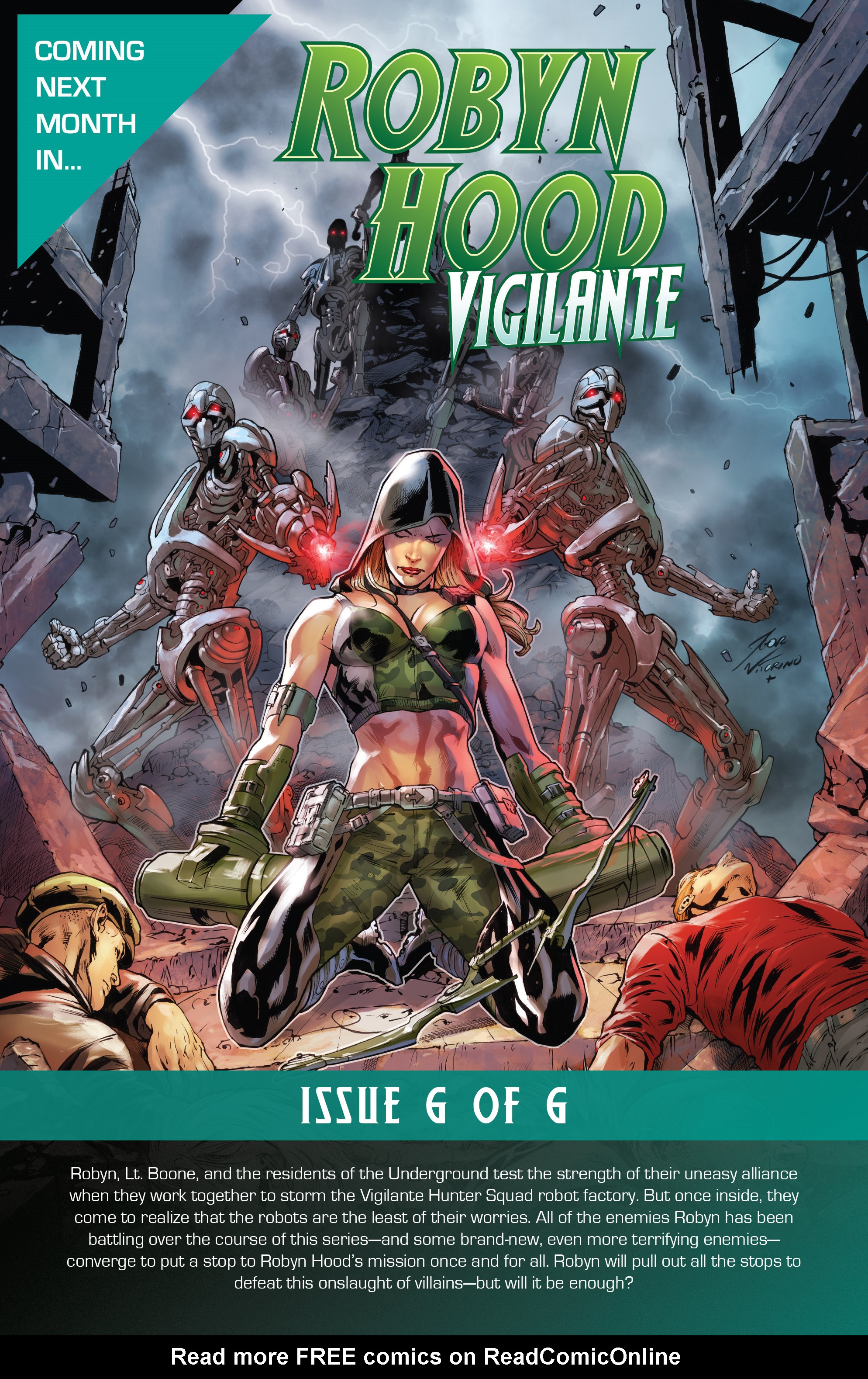 Read online Robyn Hood: Vigilante comic -  Issue #5 - 24