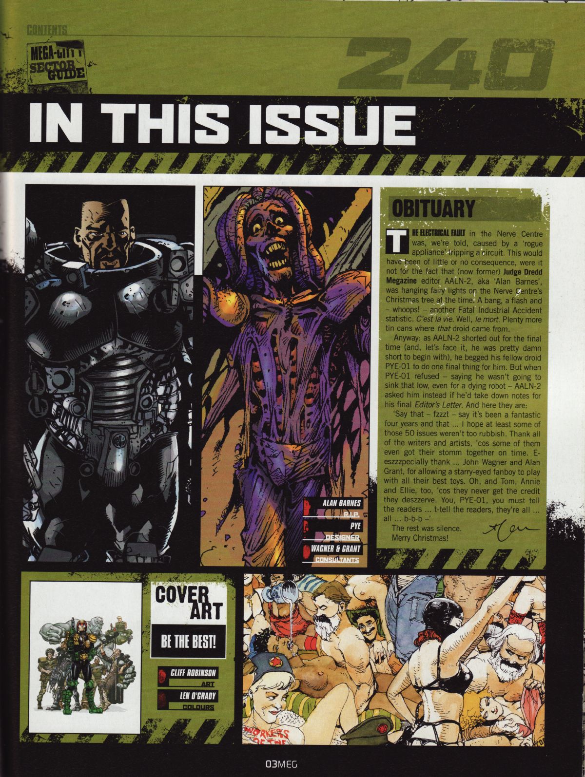Judge Dredd Megazine (Vol. 5) issue 240 - Page 3