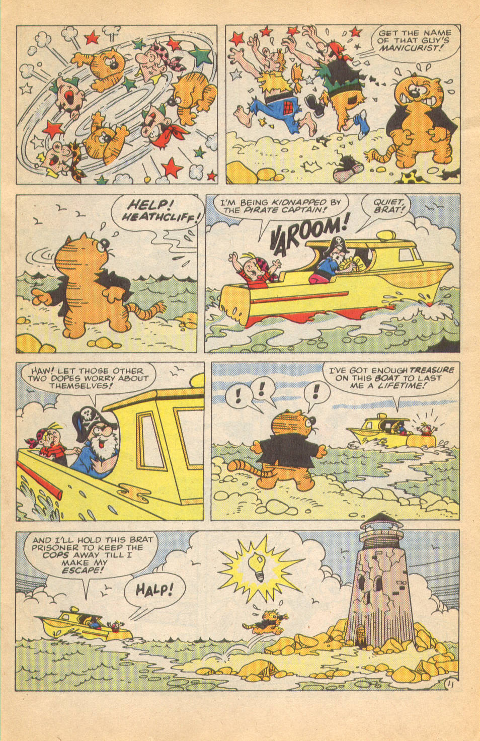 Read online Heathcliff comic -  Issue #10 - 17