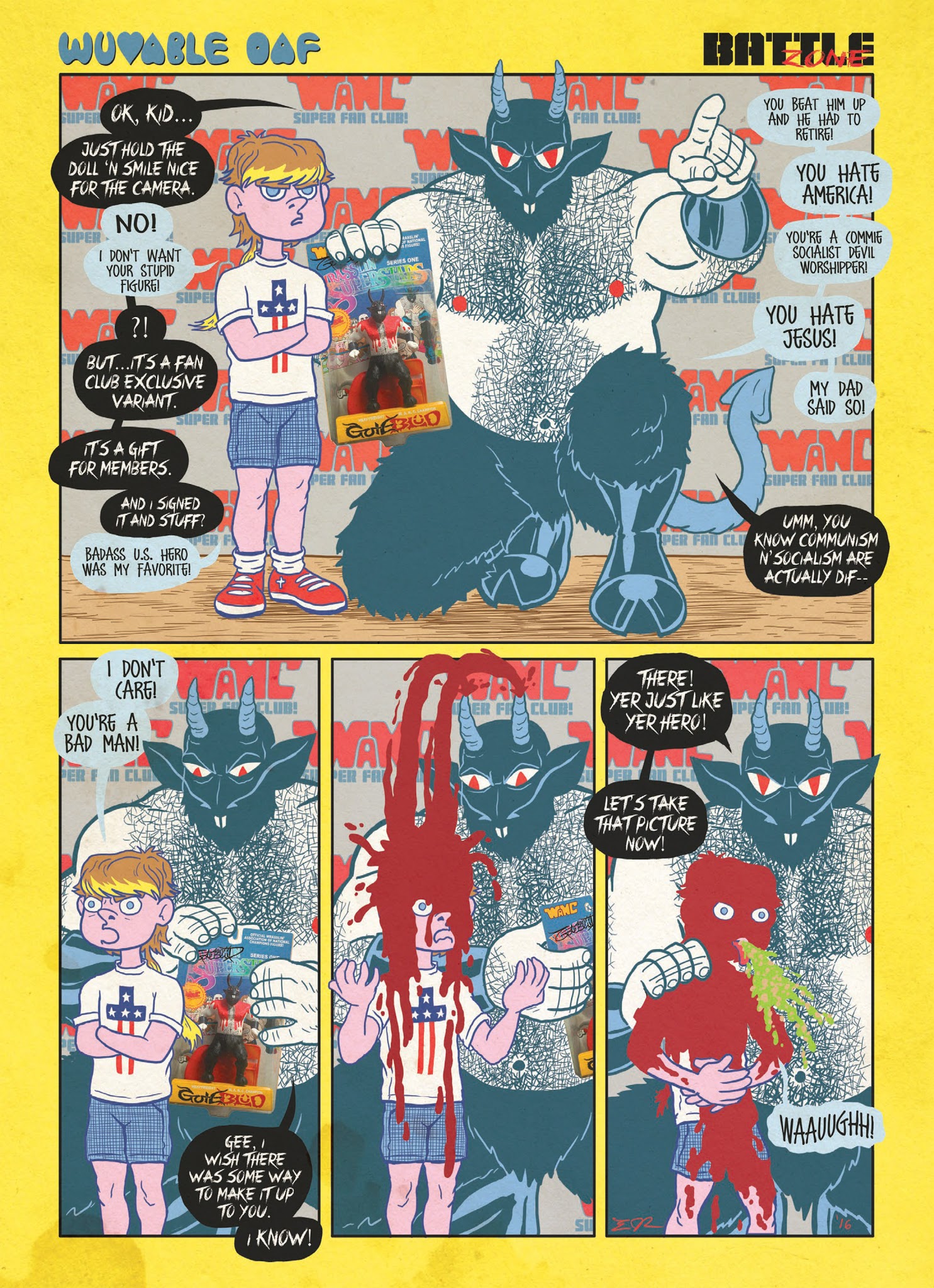 Read online Wuvable Oaf: Blood & Metal comic -  Issue # TPB - 17