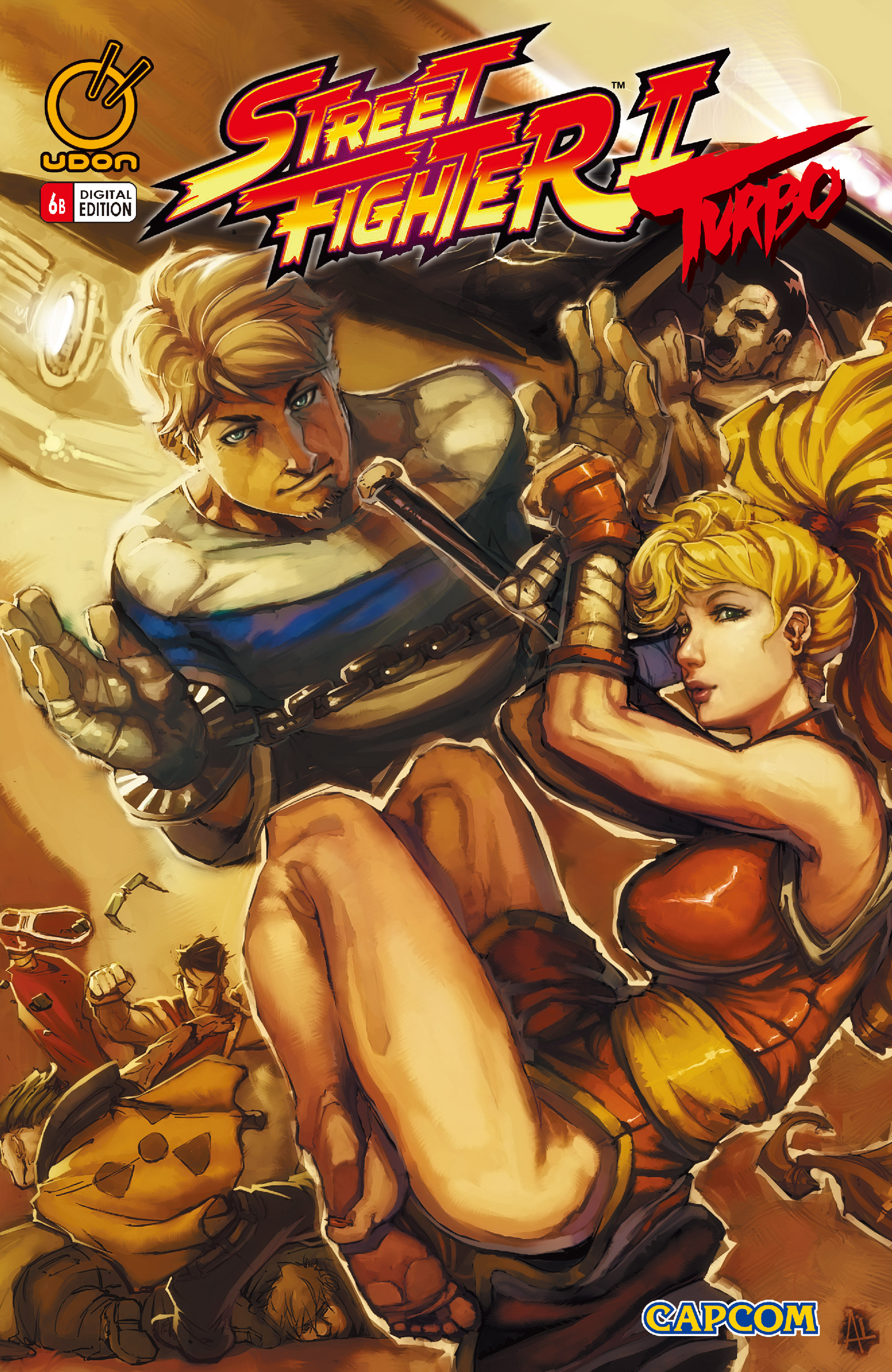 Read online Street Fighter II Turbo comic -  Issue #6 - 2