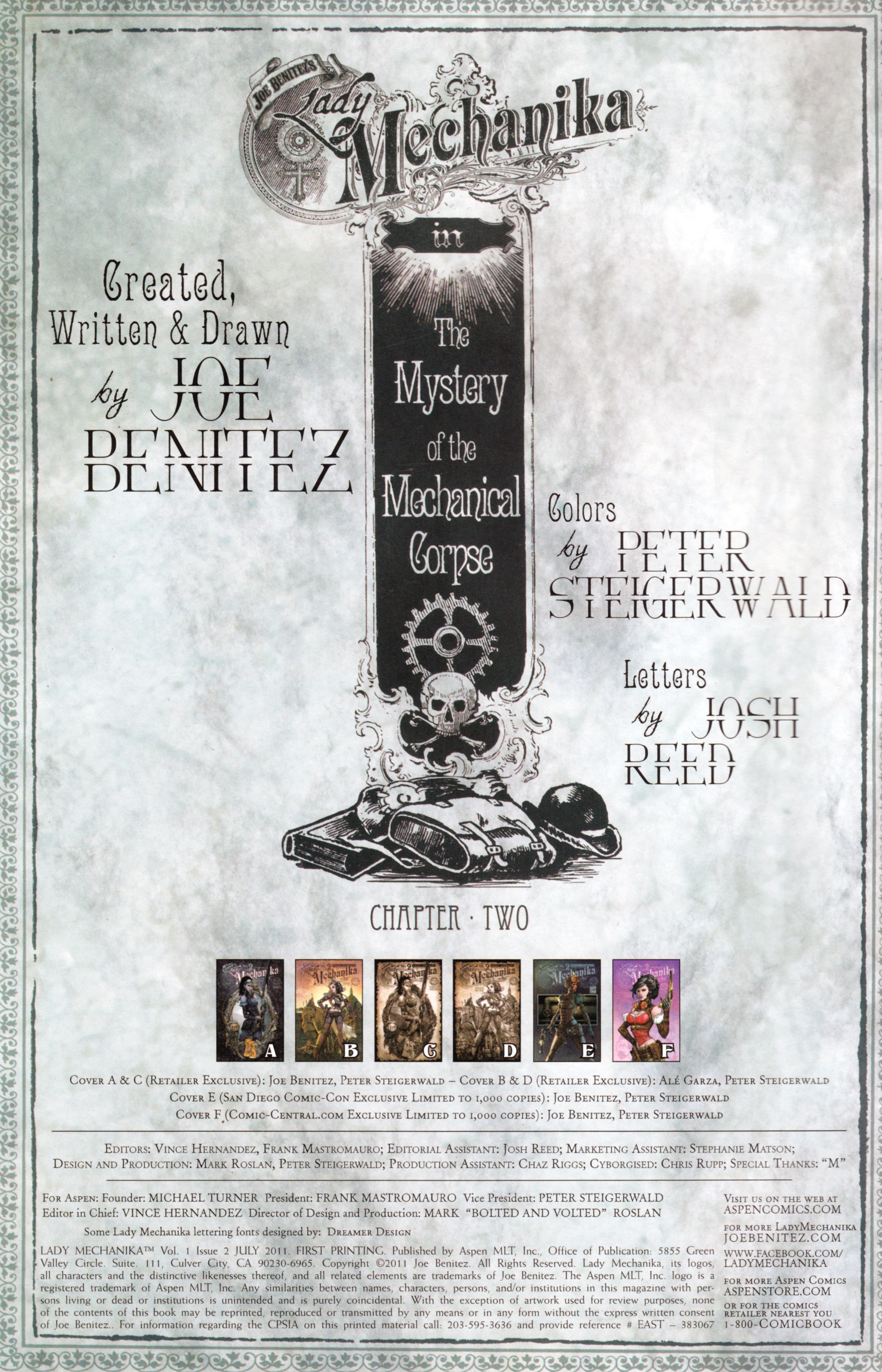 Read online Lady Mechanika comic -  Issue #2 - 3