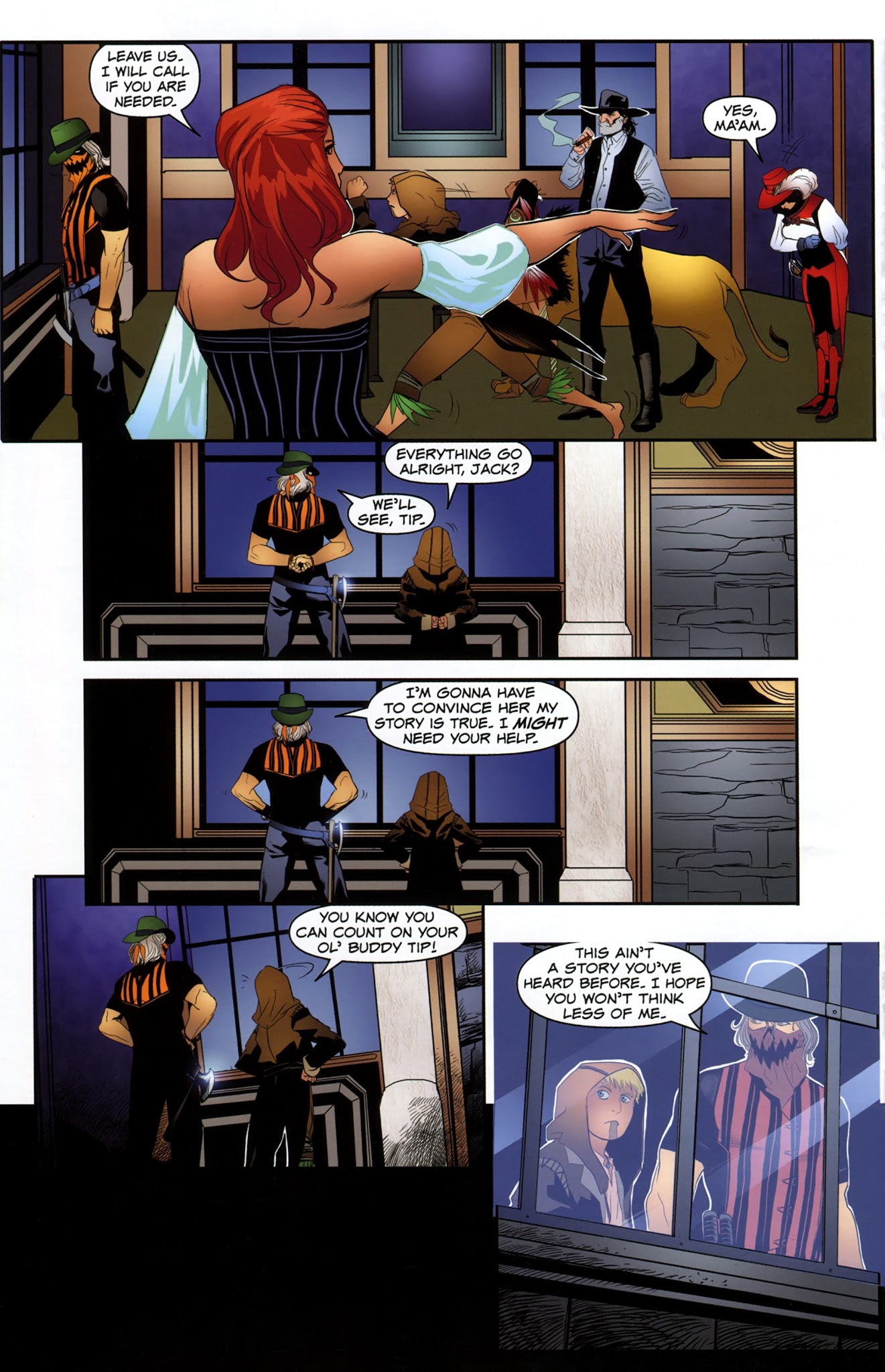 Read online Legend of Oz: The Wicked West comic -  Issue #5 - 21